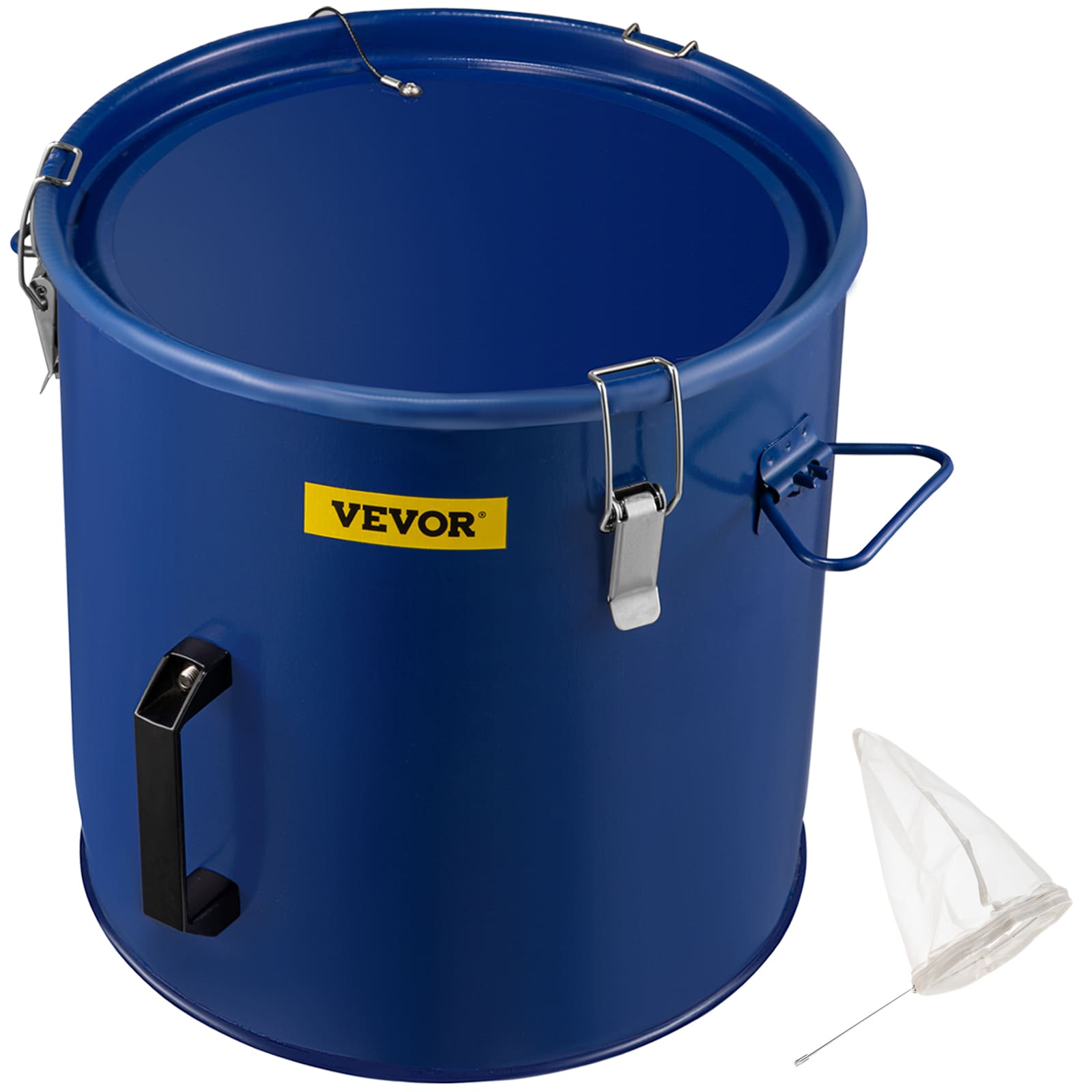 VEVOR LYTLS10GAL6QWSOMYV0 Fryer Grease Bucket 10 Gal Steel Deep fryer filter for Deep fryer