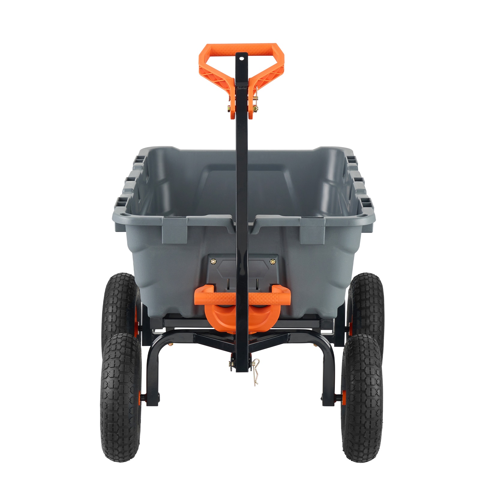 SVOPES SVOPESSLZXTC108455V0 Garden Cart 6.48-cu ft Steel Yard Cart