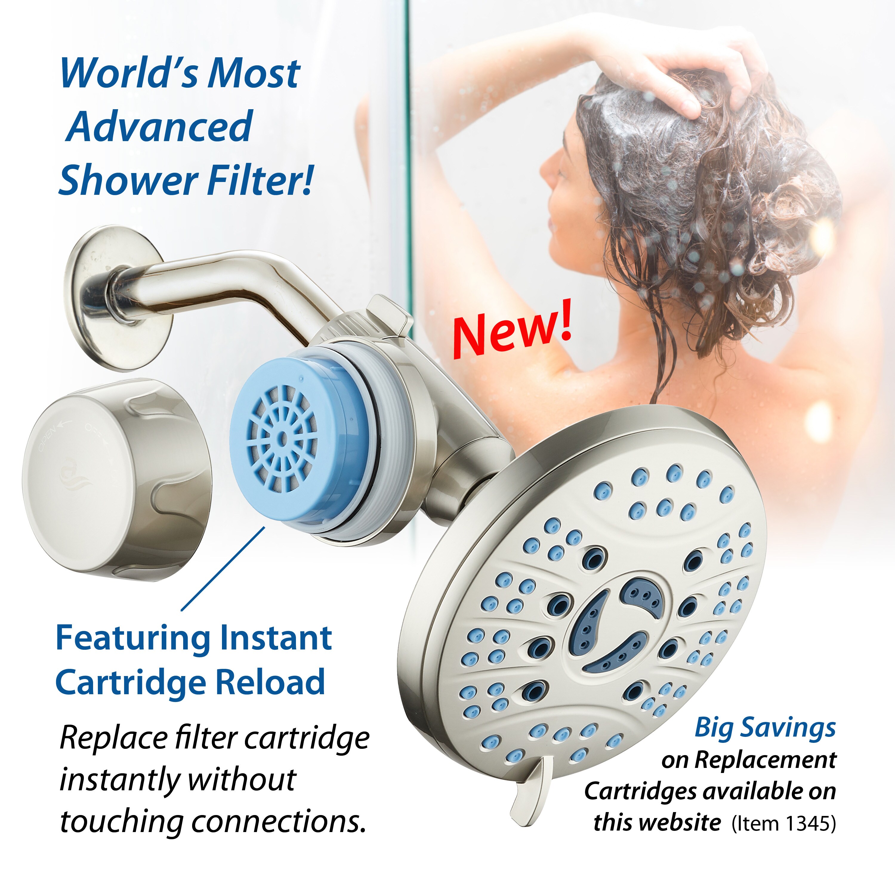 AquaCare 1326 Shower-Head-Filters - View #4