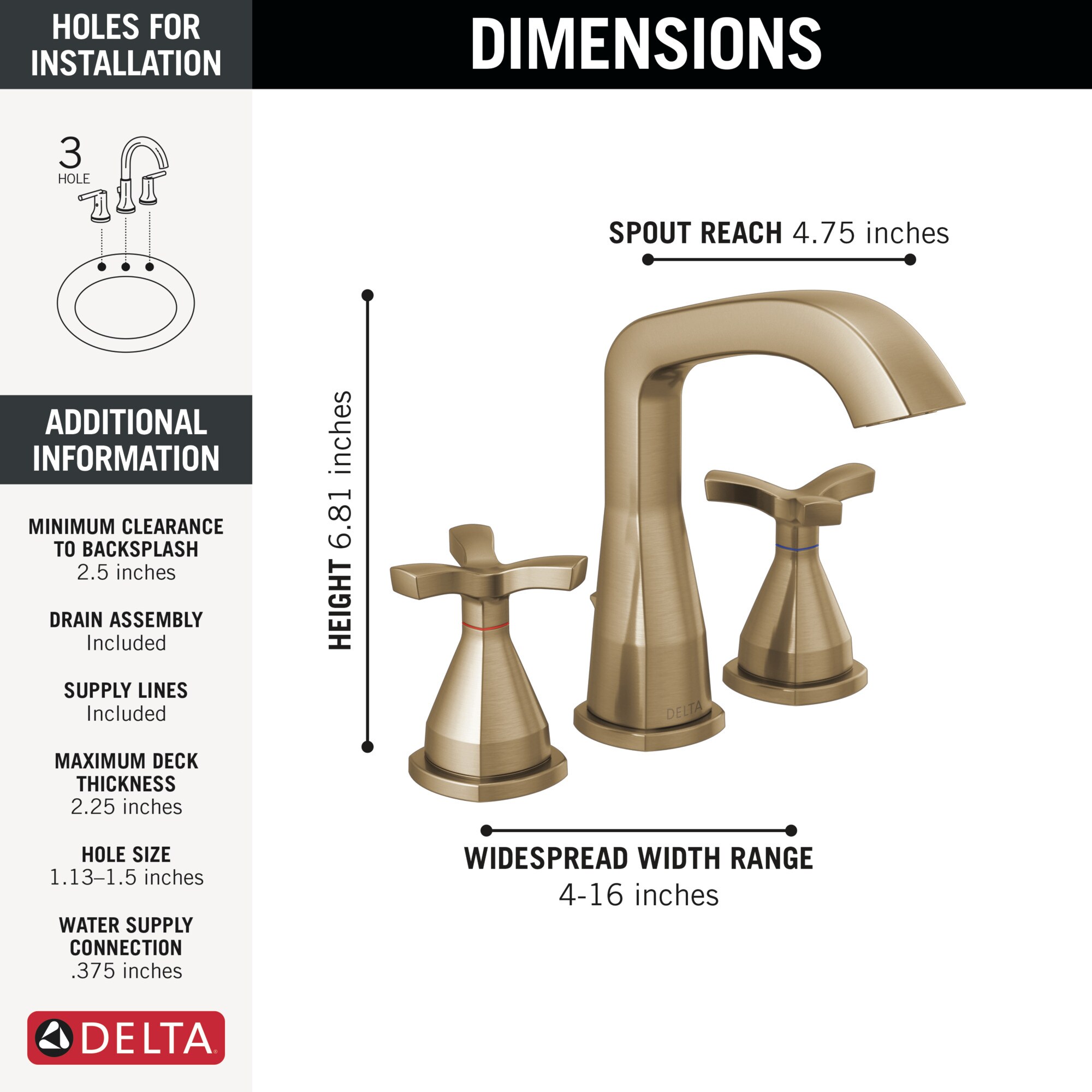 Delta 357766-CZ-PR-MPU-DST Lavatory-Faucets - View #2