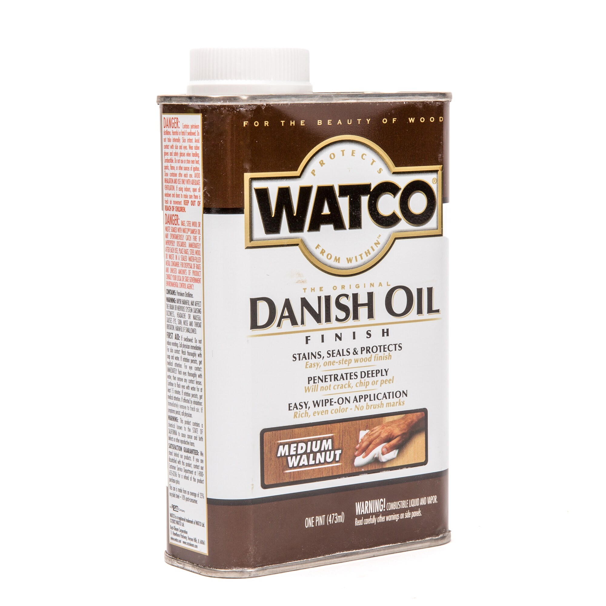 Watco Brown Interior Danish Oil (1-pint) At Lowes.com