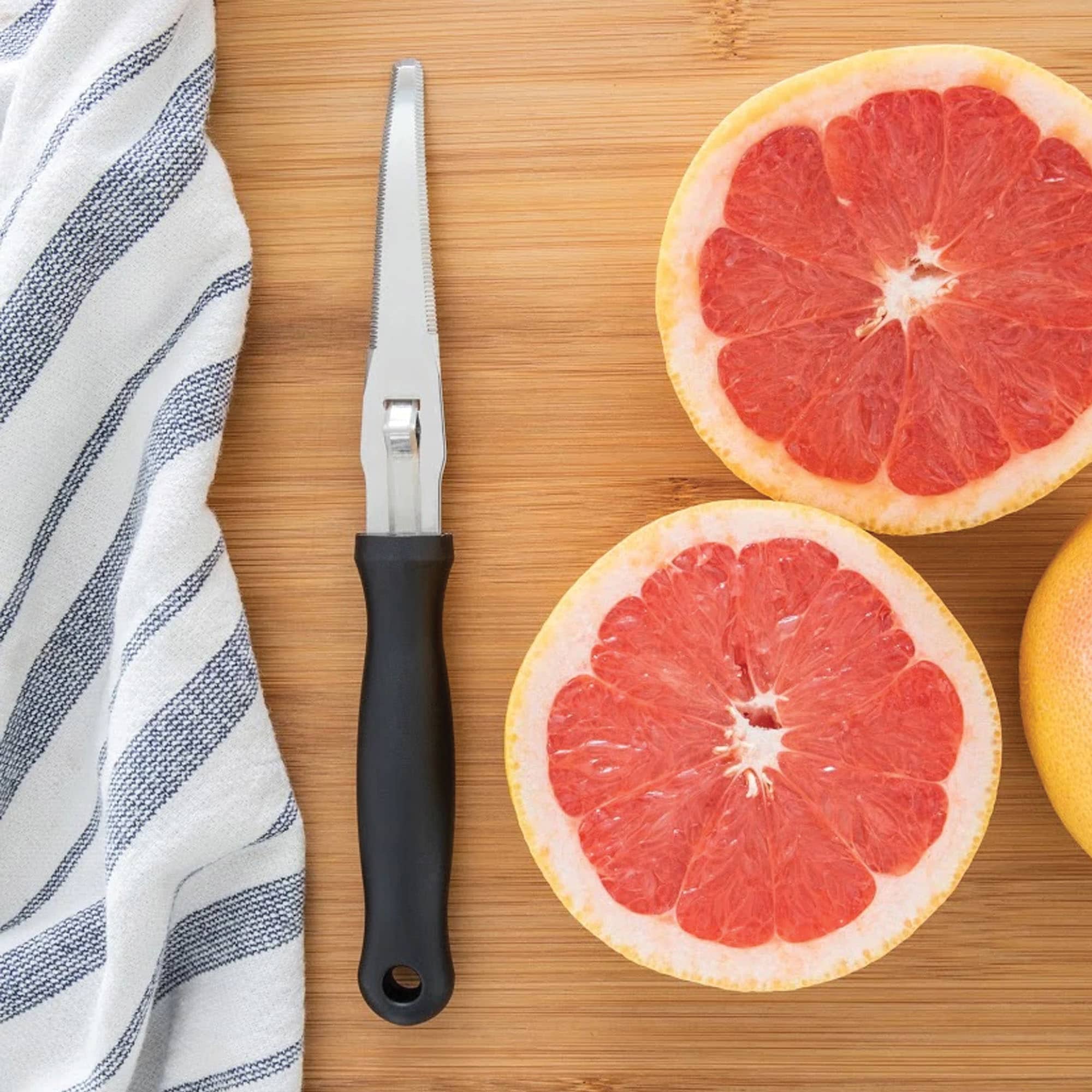 Kitchen Craft Oval Handled Stainless Steel Grapefruit Knife