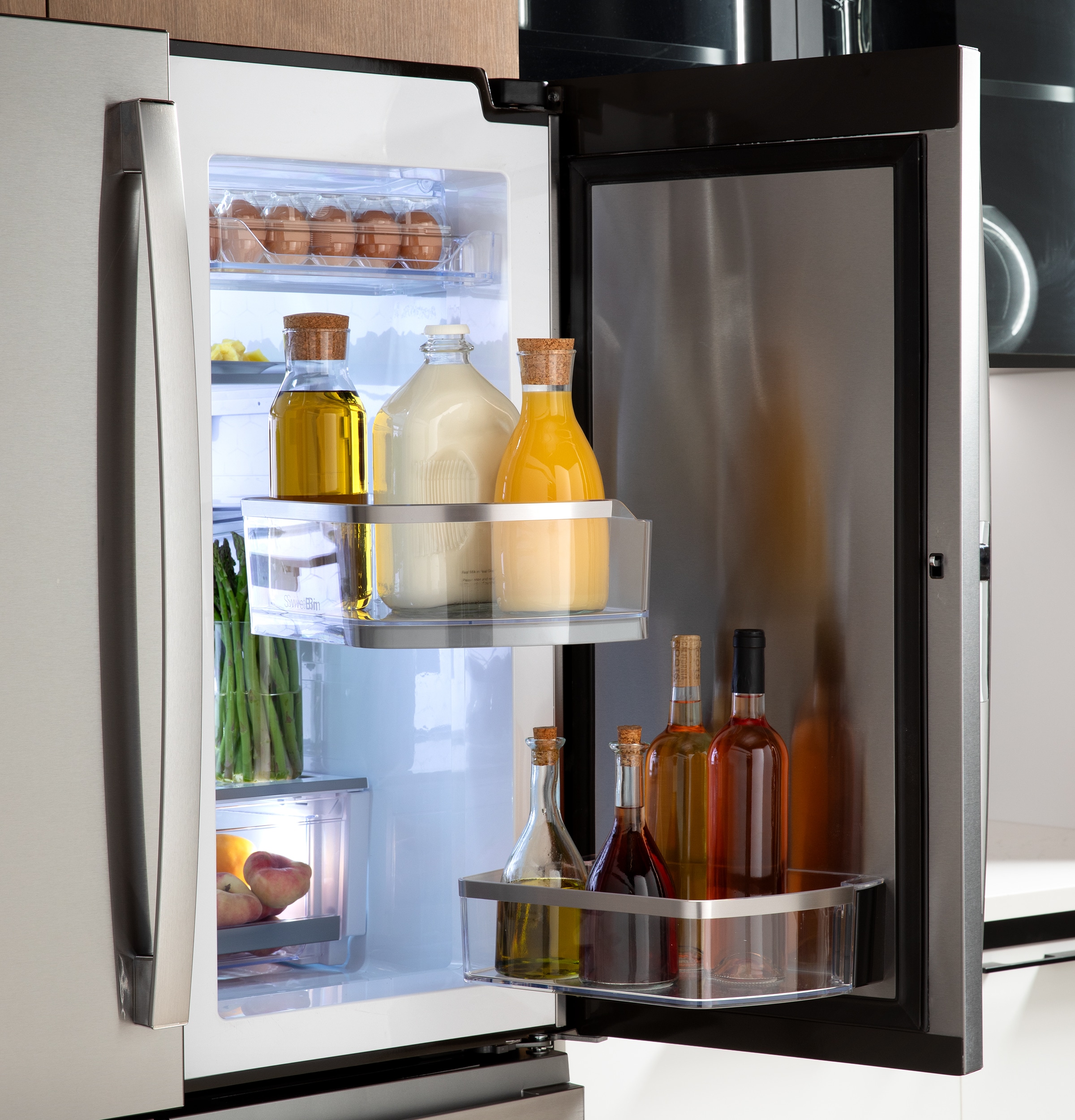 Stainless Steel Smart French Door Refrigerator with Ice Maker