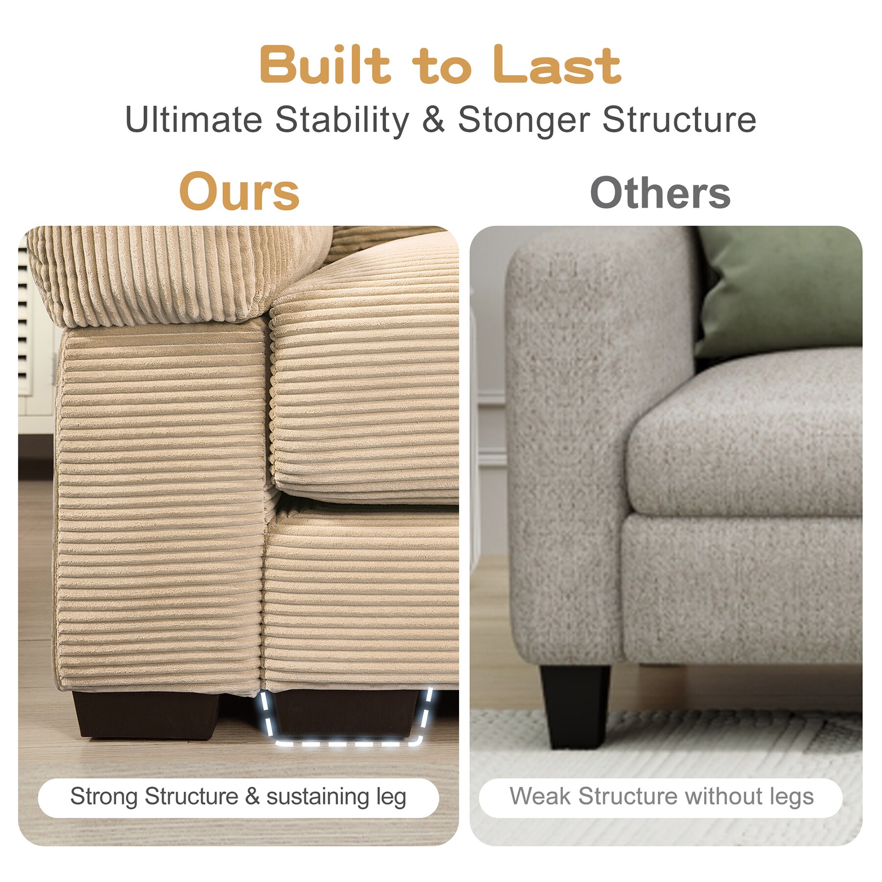 SINOFURN SYA020363BG Sofas-Loveseats - View #15