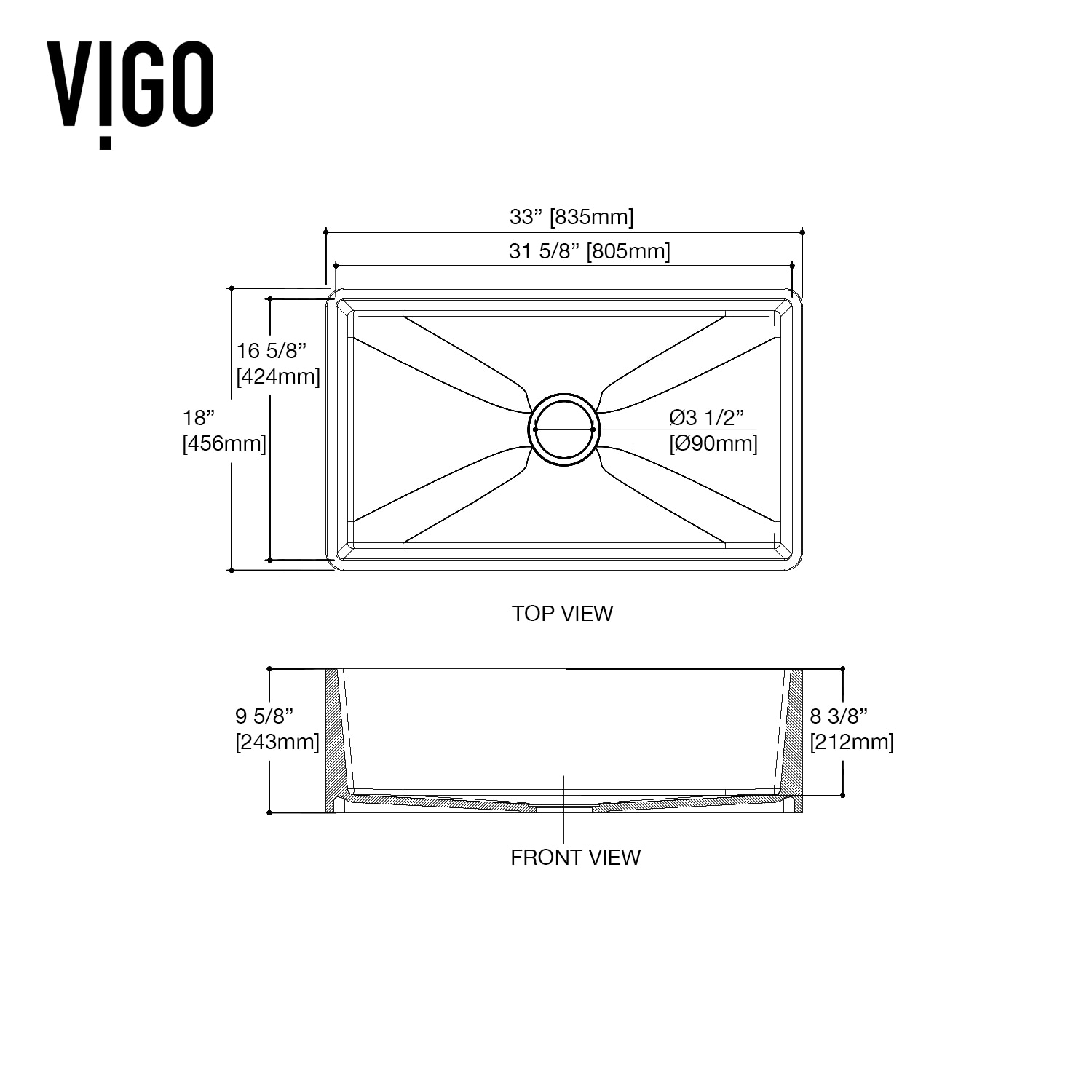 VIGO VG15991 Kitchen-Sinks - View #10