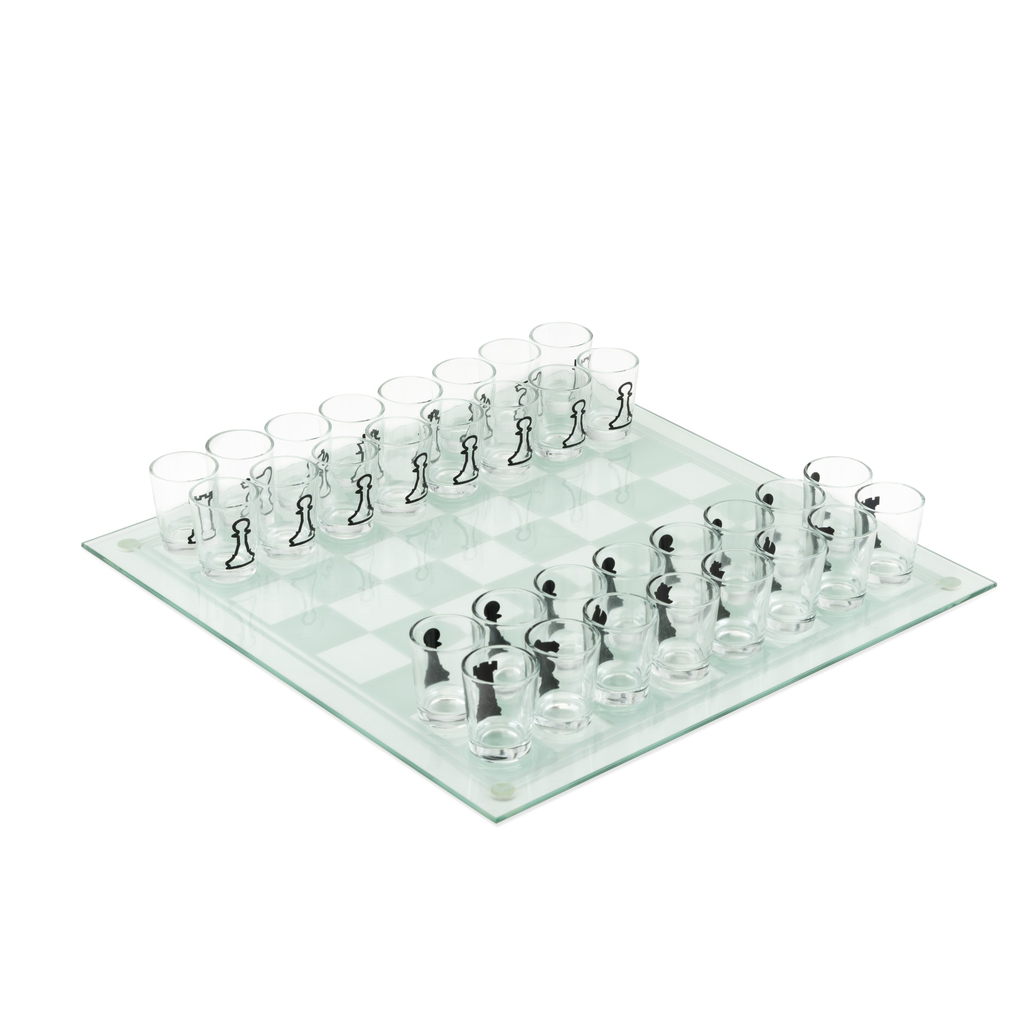 TRUE Blitz Shot Glass Chess Drinking Game #5342