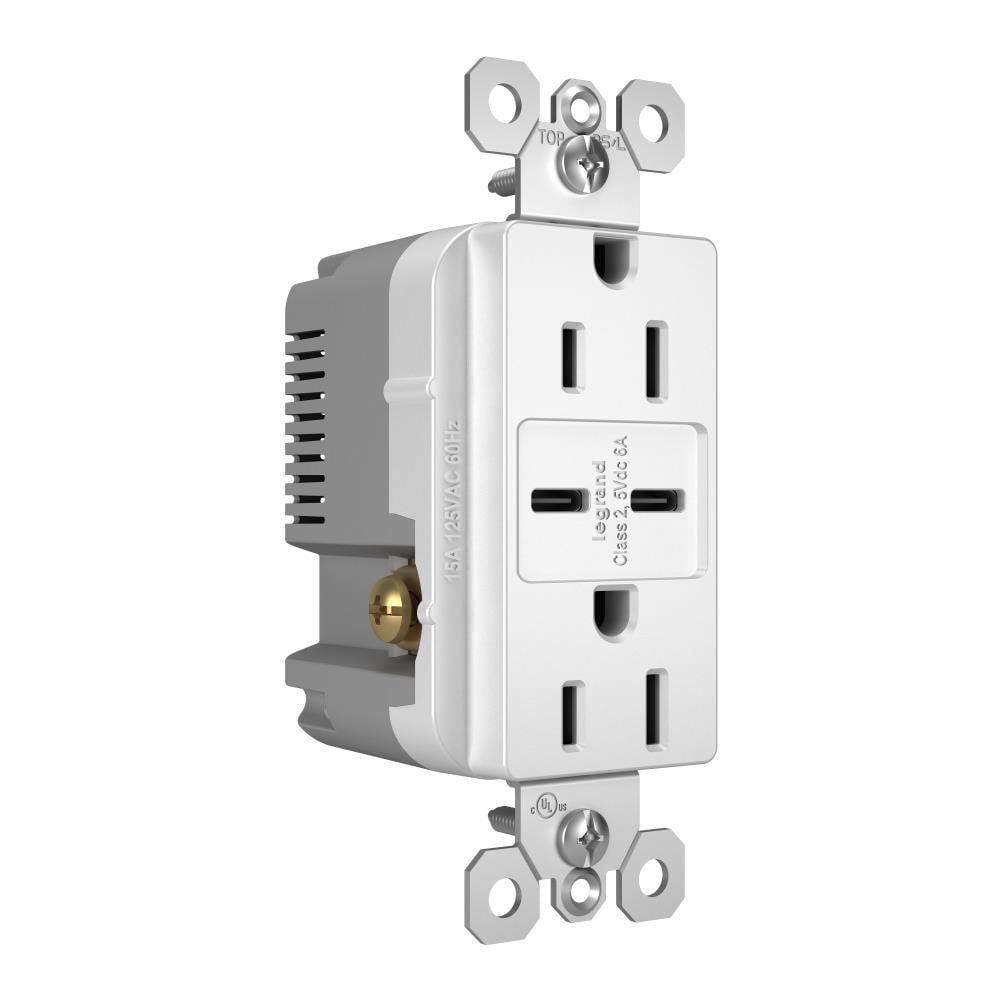 Legrand R26USBCC6WCCV6 receptacles - View #3