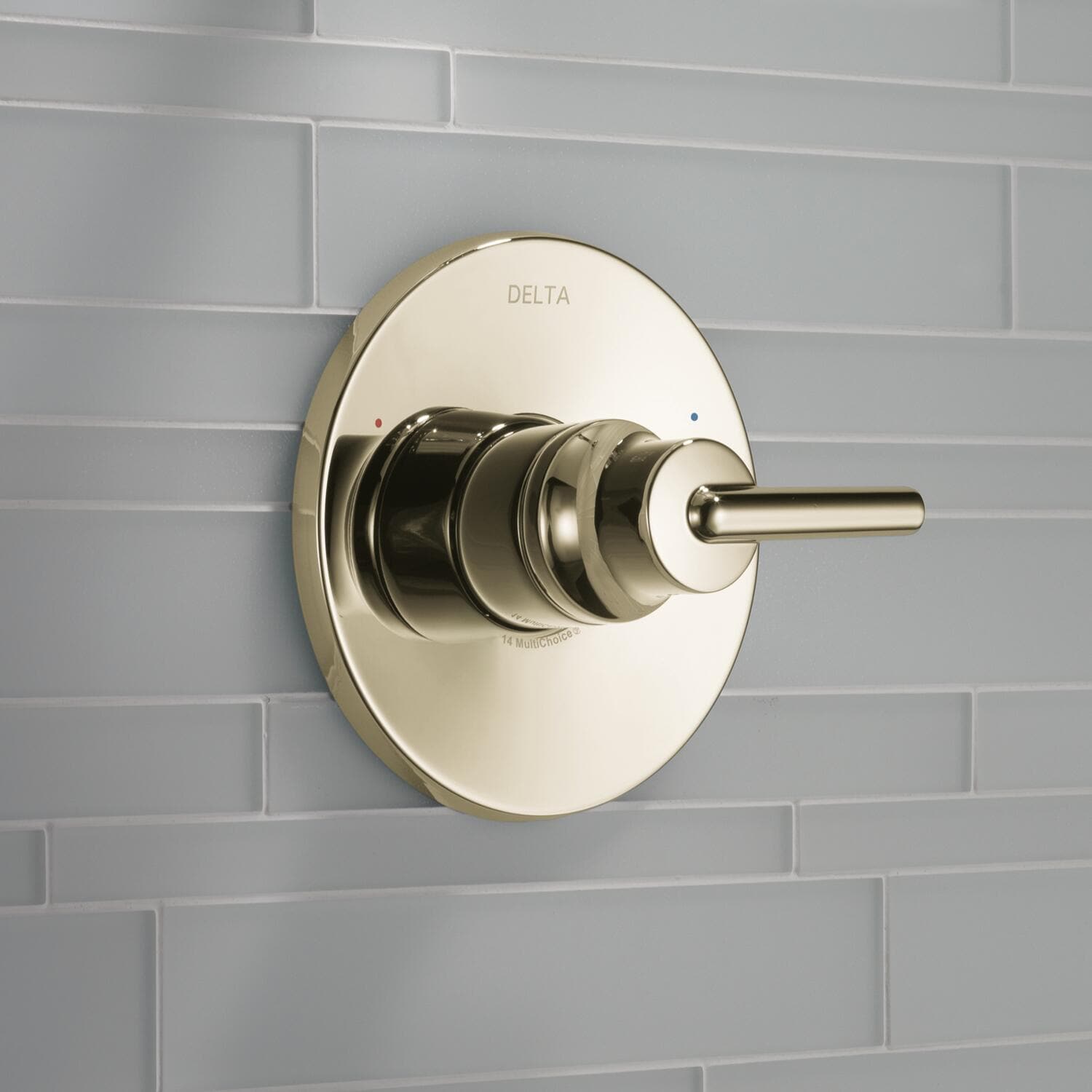Delta T14059-PN Bath-Shower-Facc - View #2
