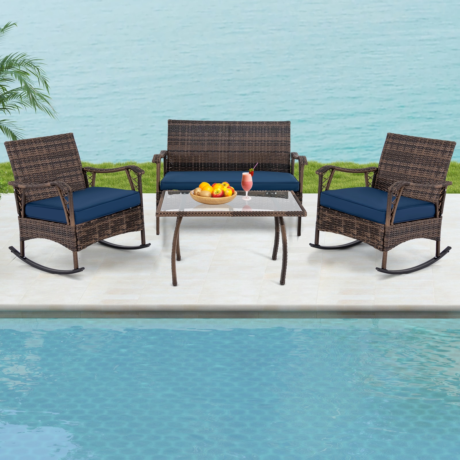 Volenca VOL-X3DC6C Patio-Conversation-Sets - View #8