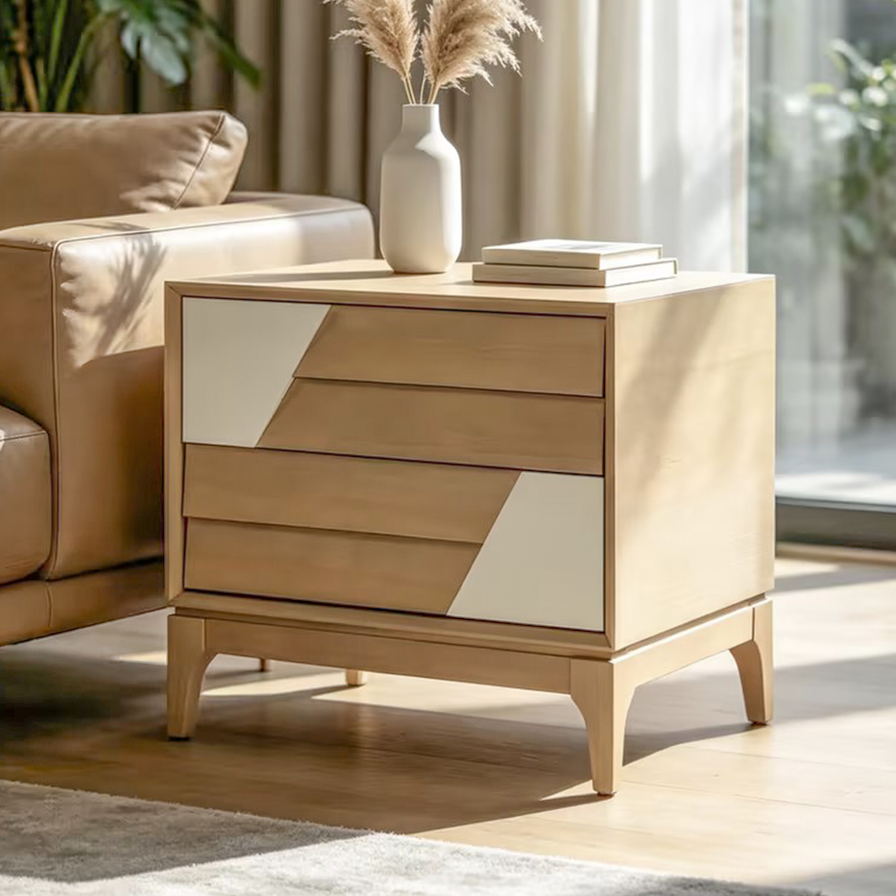 GLANZEND 6514HC2MC nightstands - View #2
