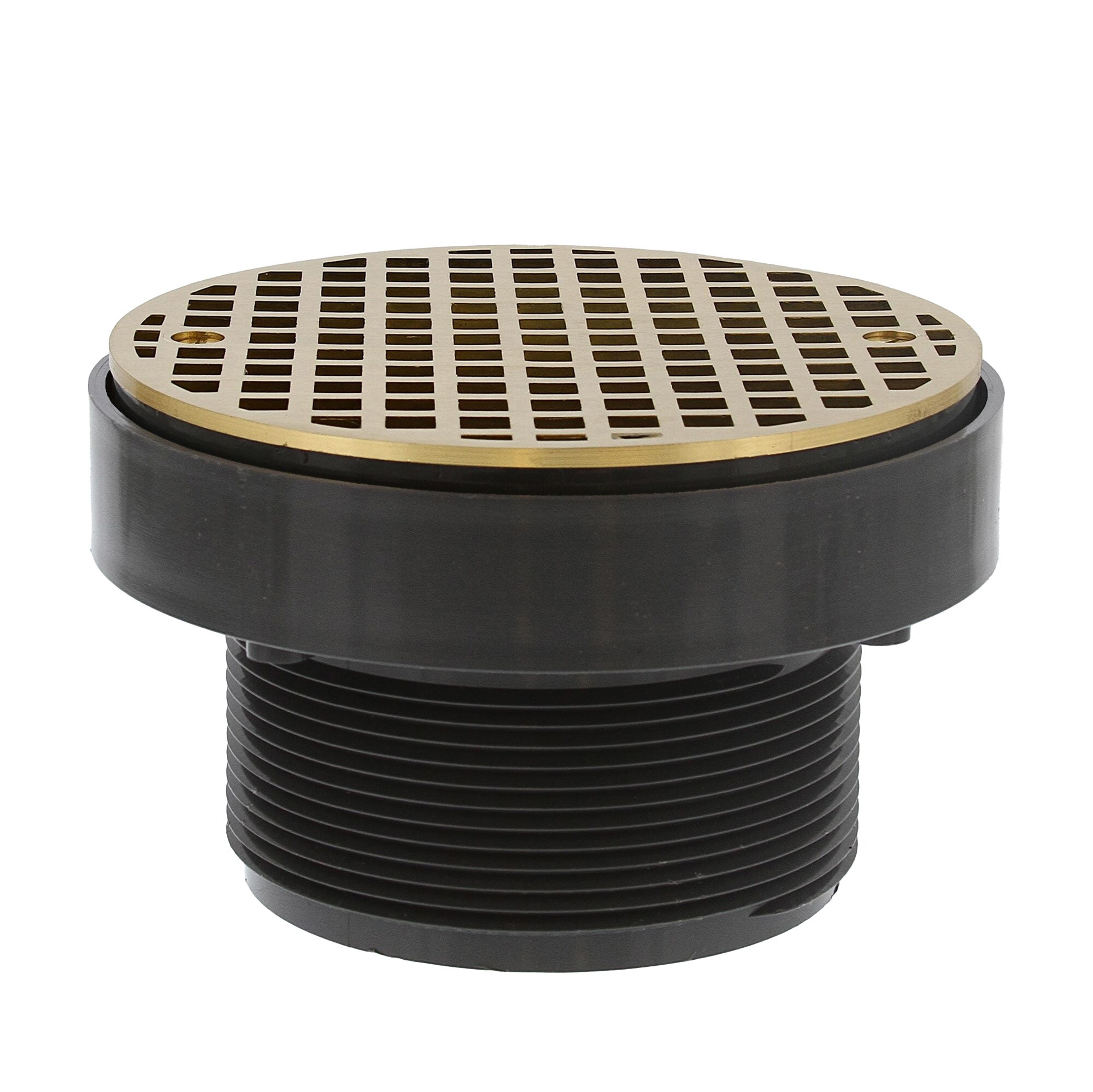 PlumBest PVC Shower Floor Drain with Stainless Steel Strainer