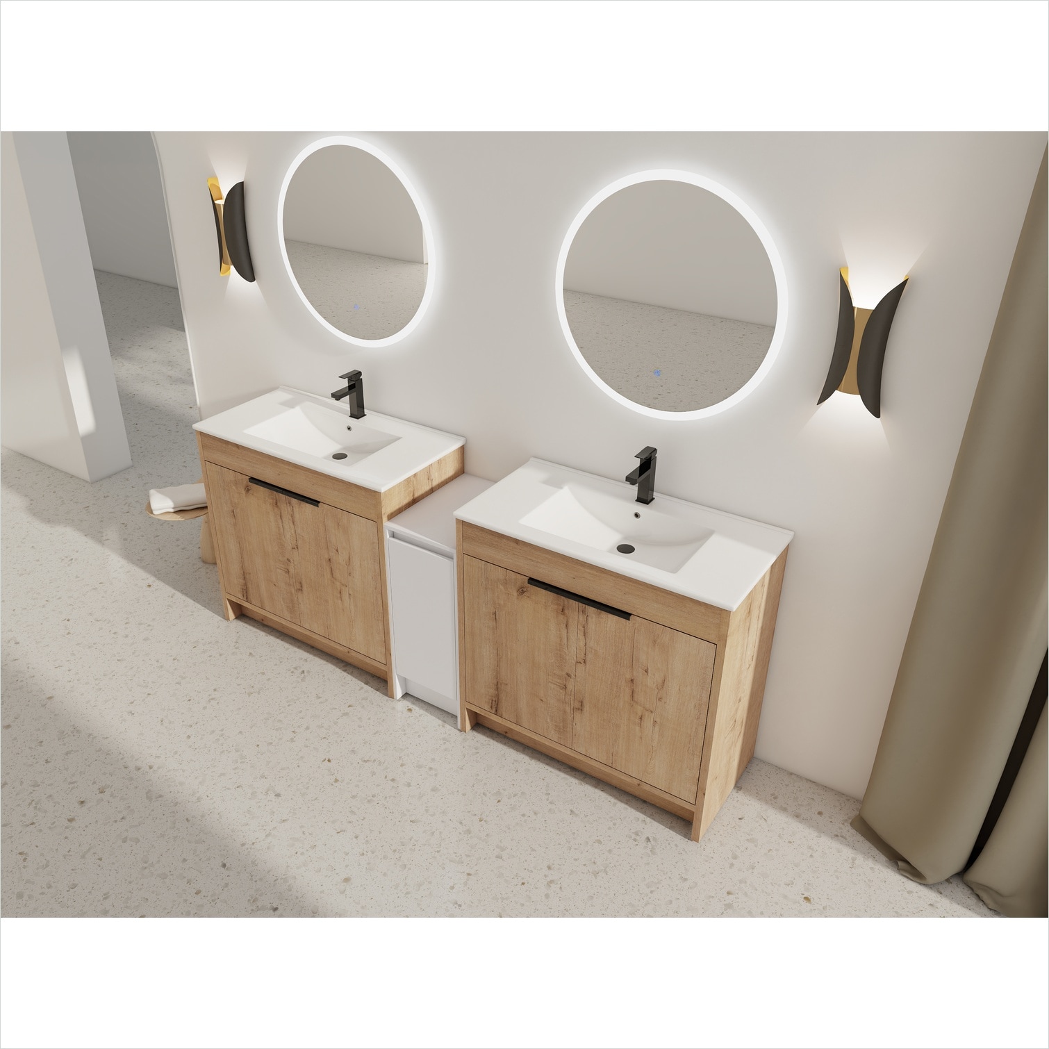 Watnature I1SKWIVJVLVX Bath-Vanity-Combo - View #7