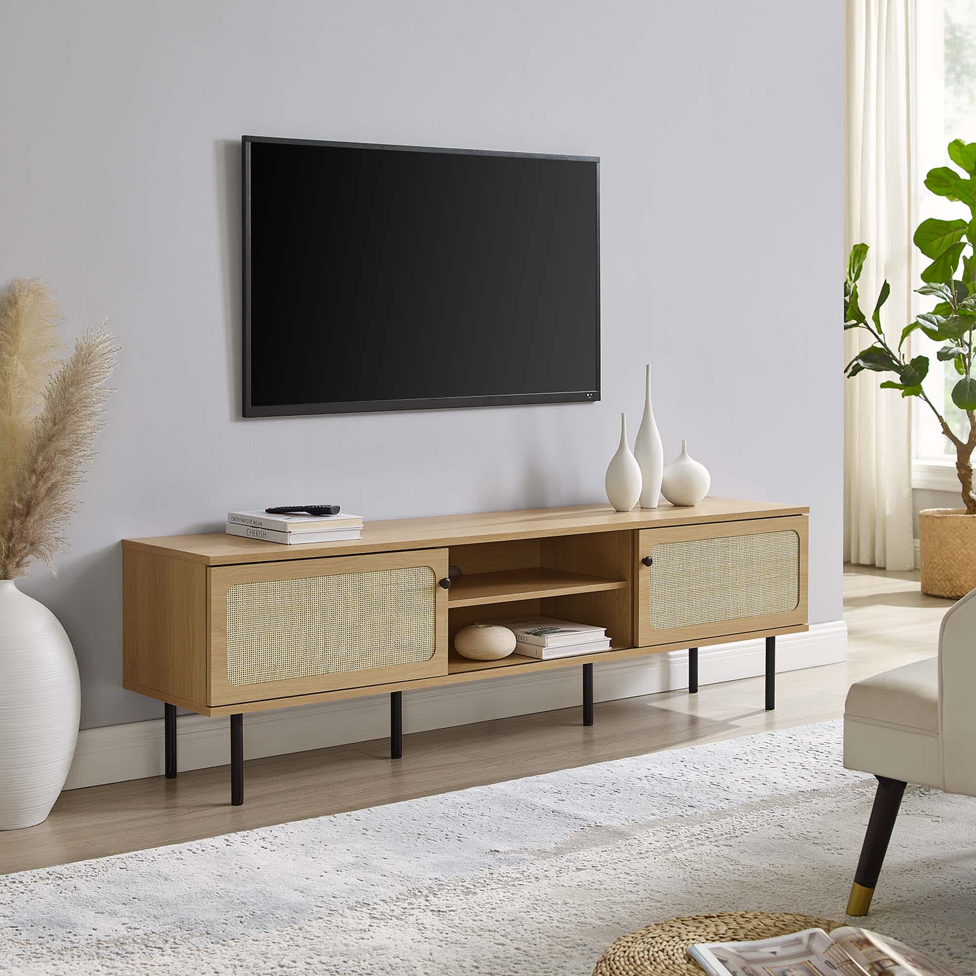 Modway EEI-6046-OAK Tv-Stands - View #3