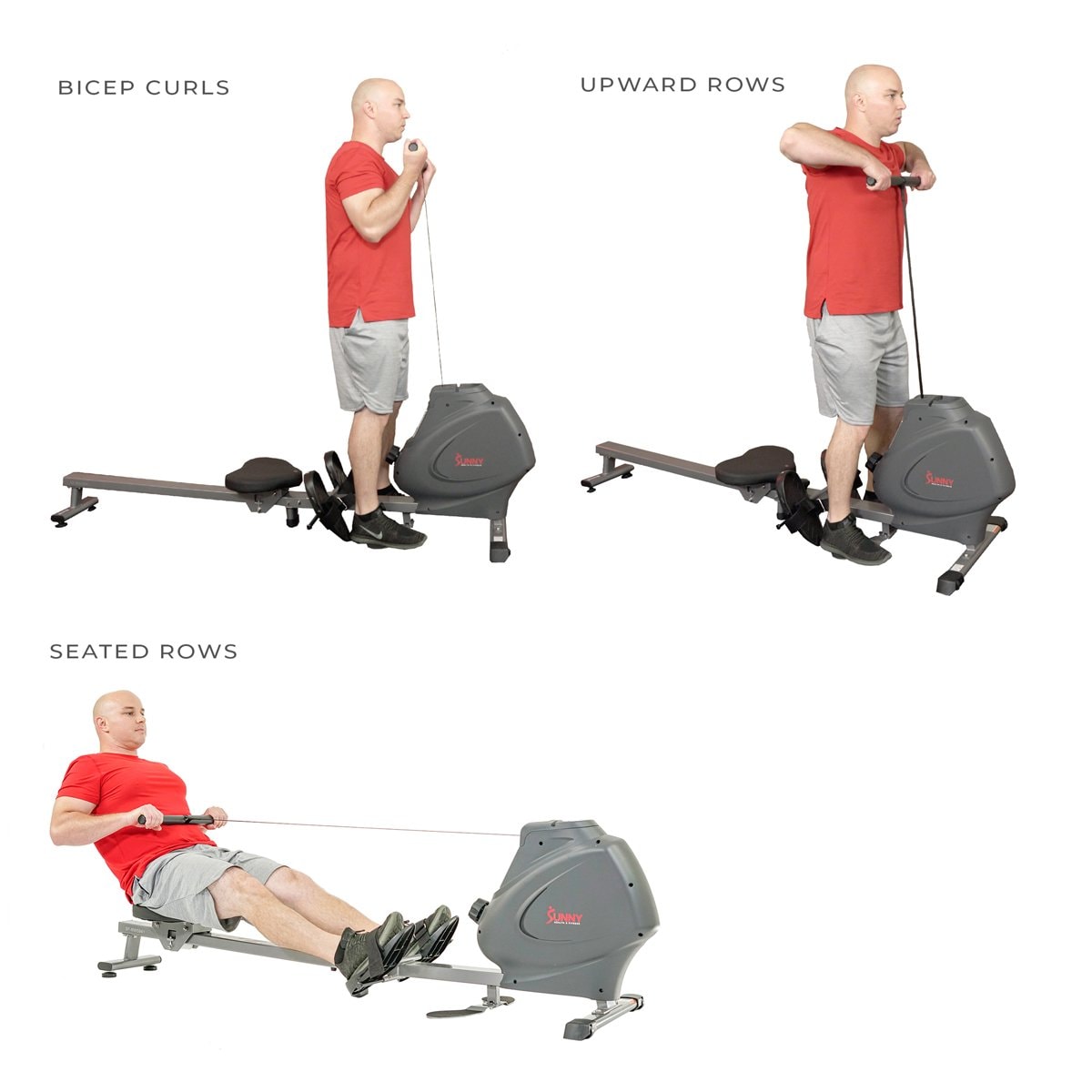 Sunny Health & Fitness SF-RW5941 Rowing-Machines - View #4