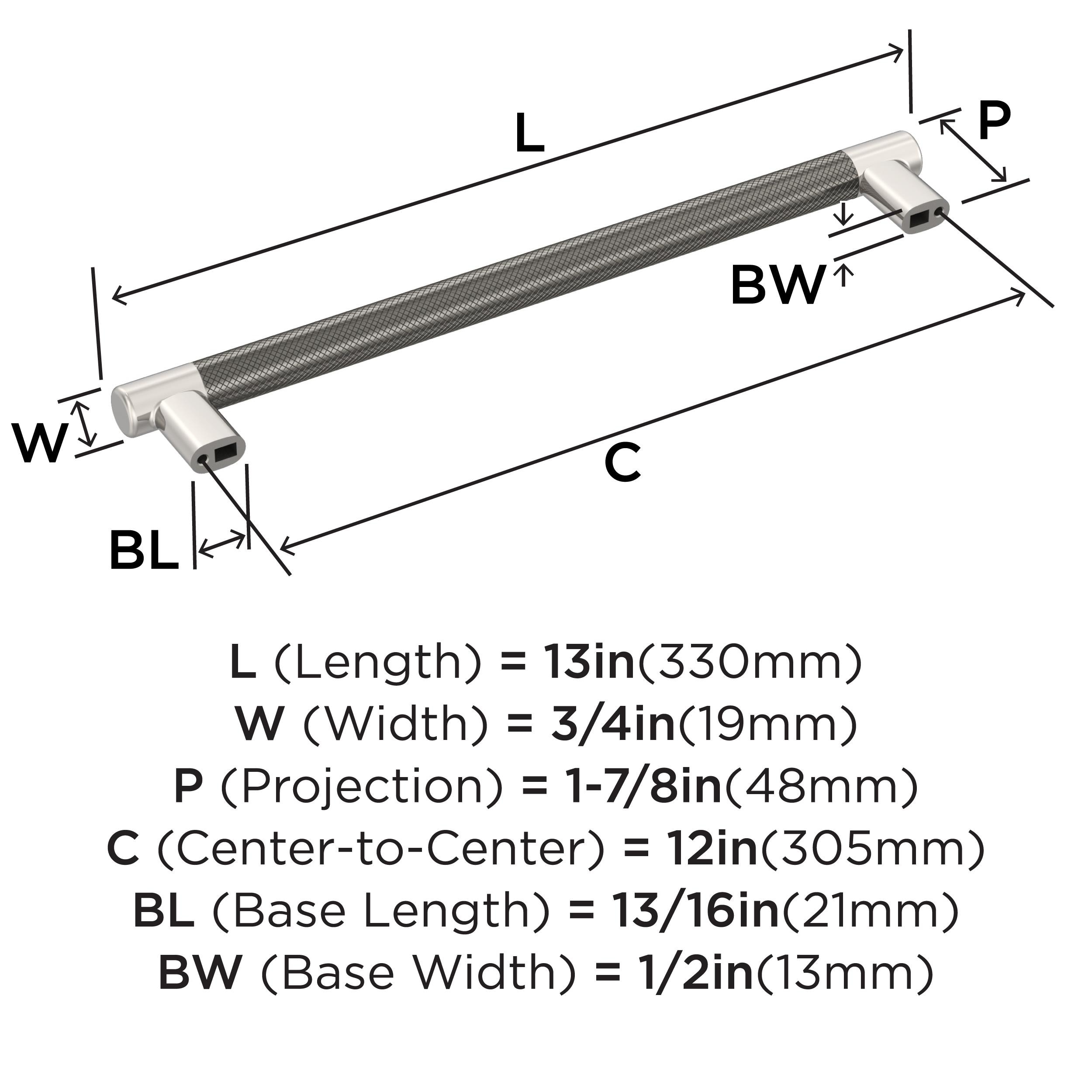 Amerock BP54040PNGM Cabinet-Pulls - View #5