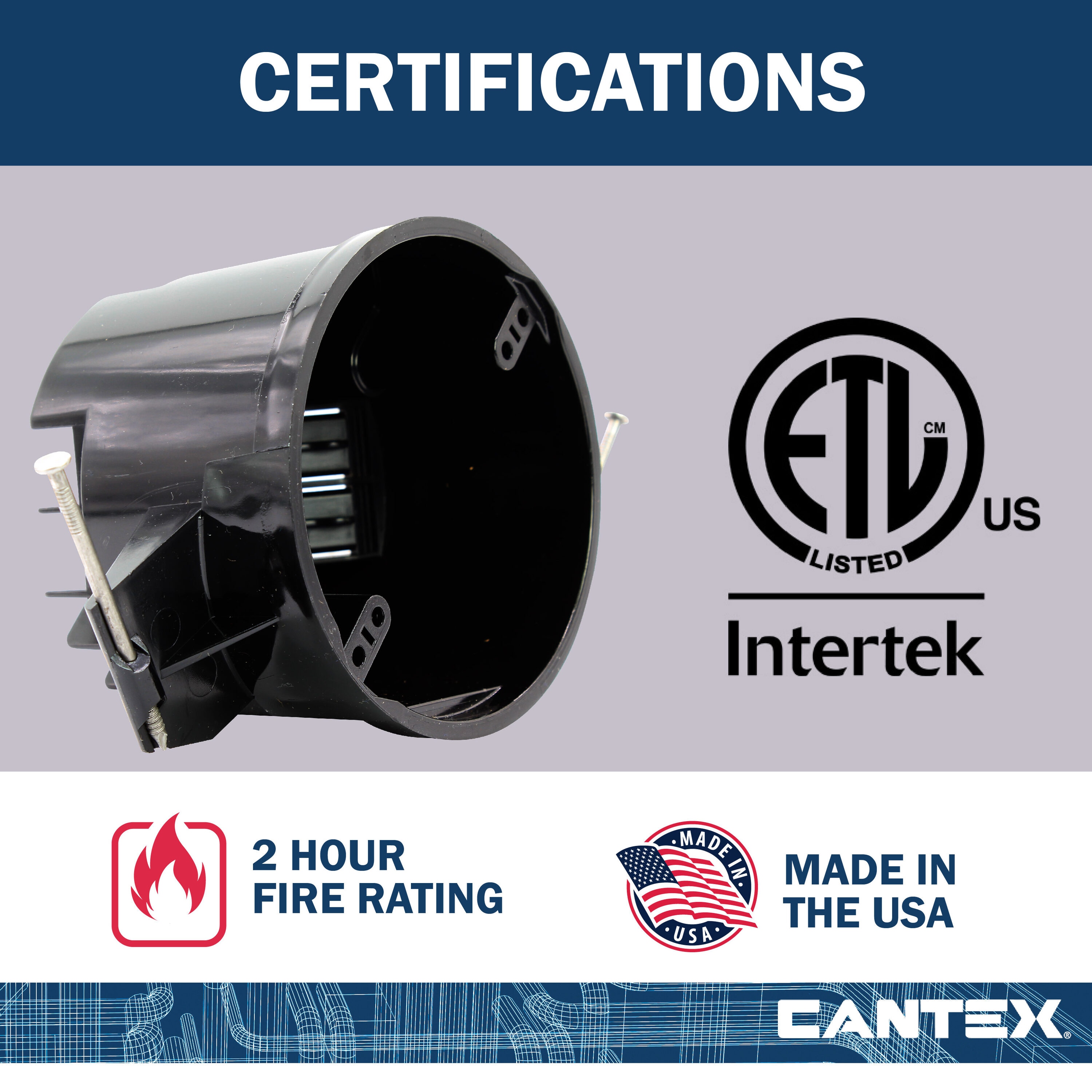 CANTEX LEZ25CN-HW Electrical-Box - View #17