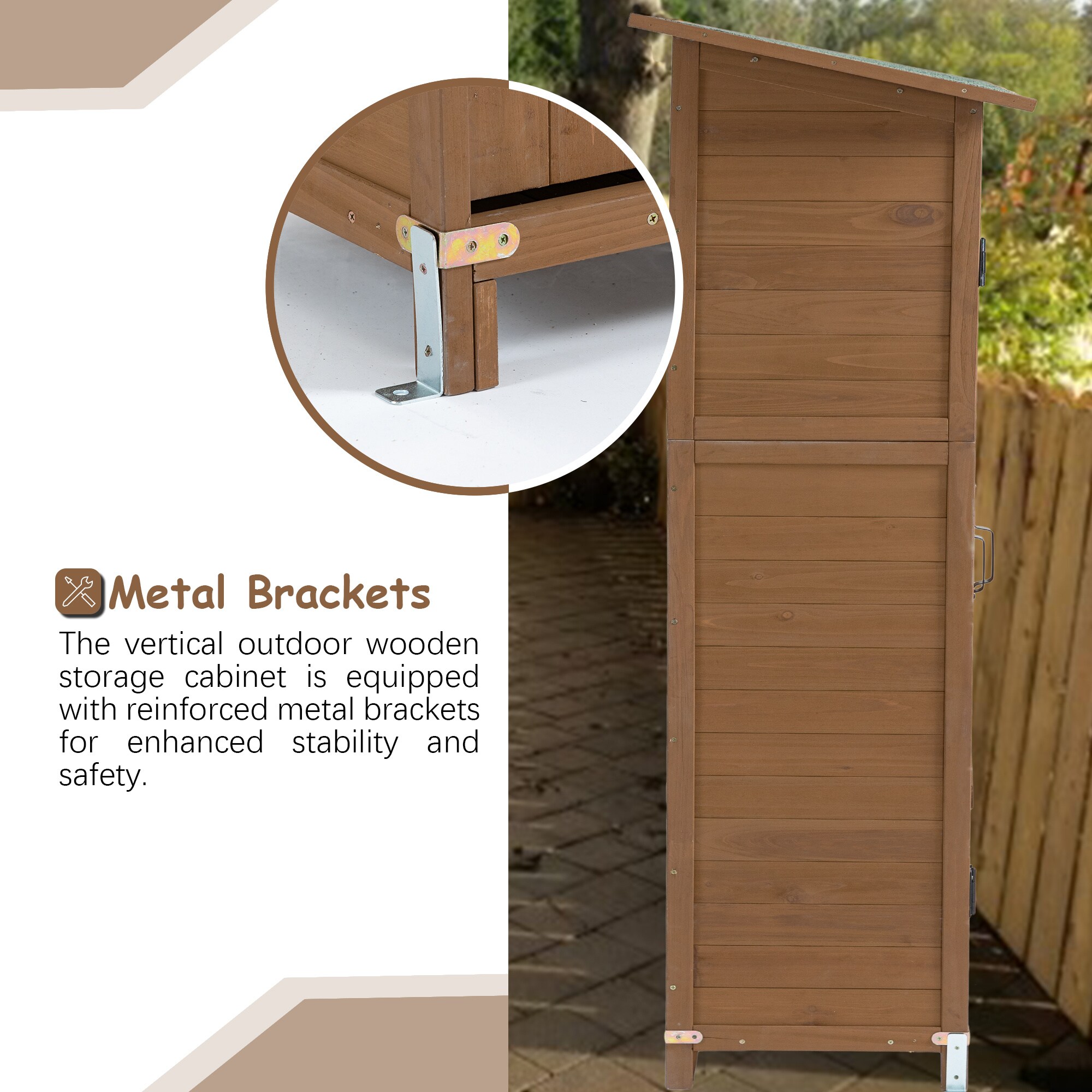 BABOOM BOM-S00026-OR Wood-Storage-Buildings - View #6
