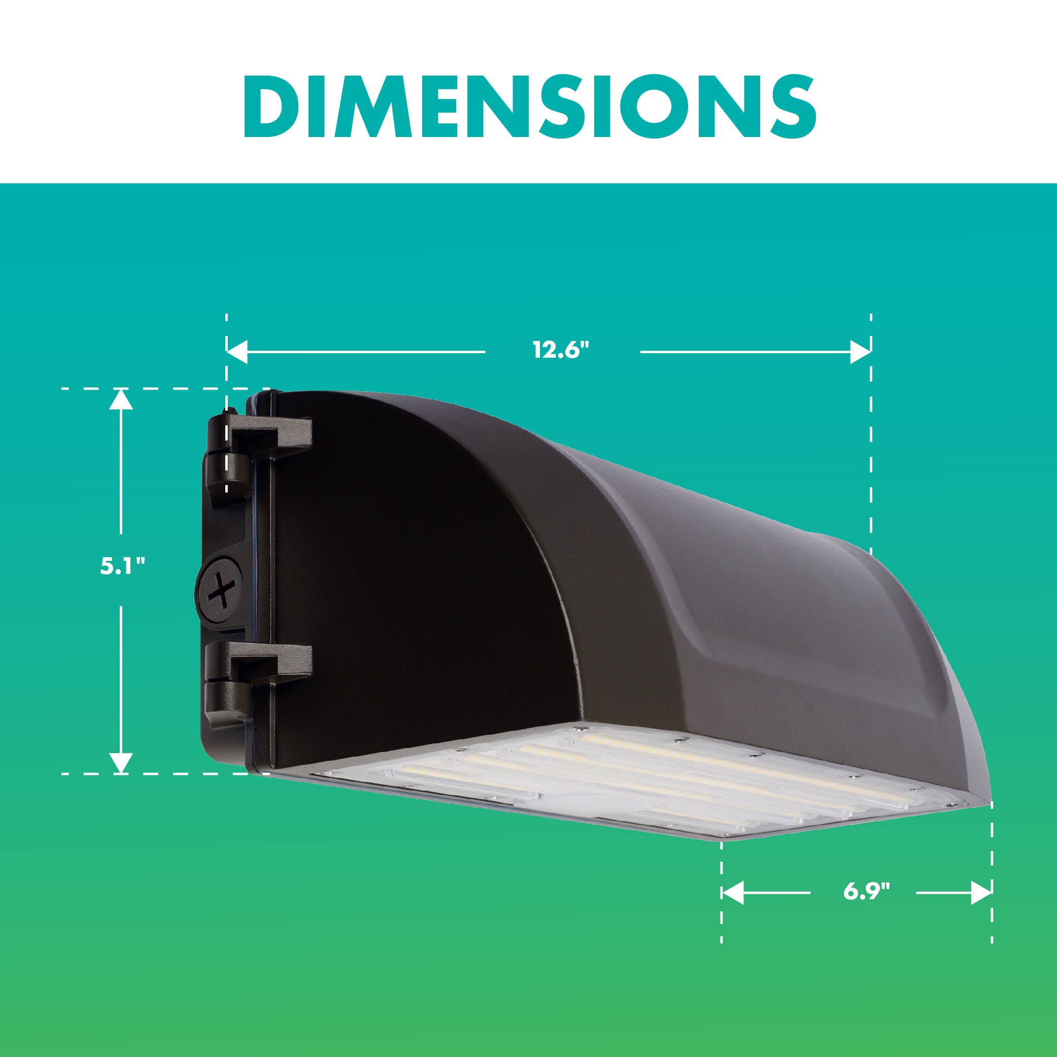 Simply Conserve L80FCWP3050120277DAD Wall-Pack-Lights - View #5