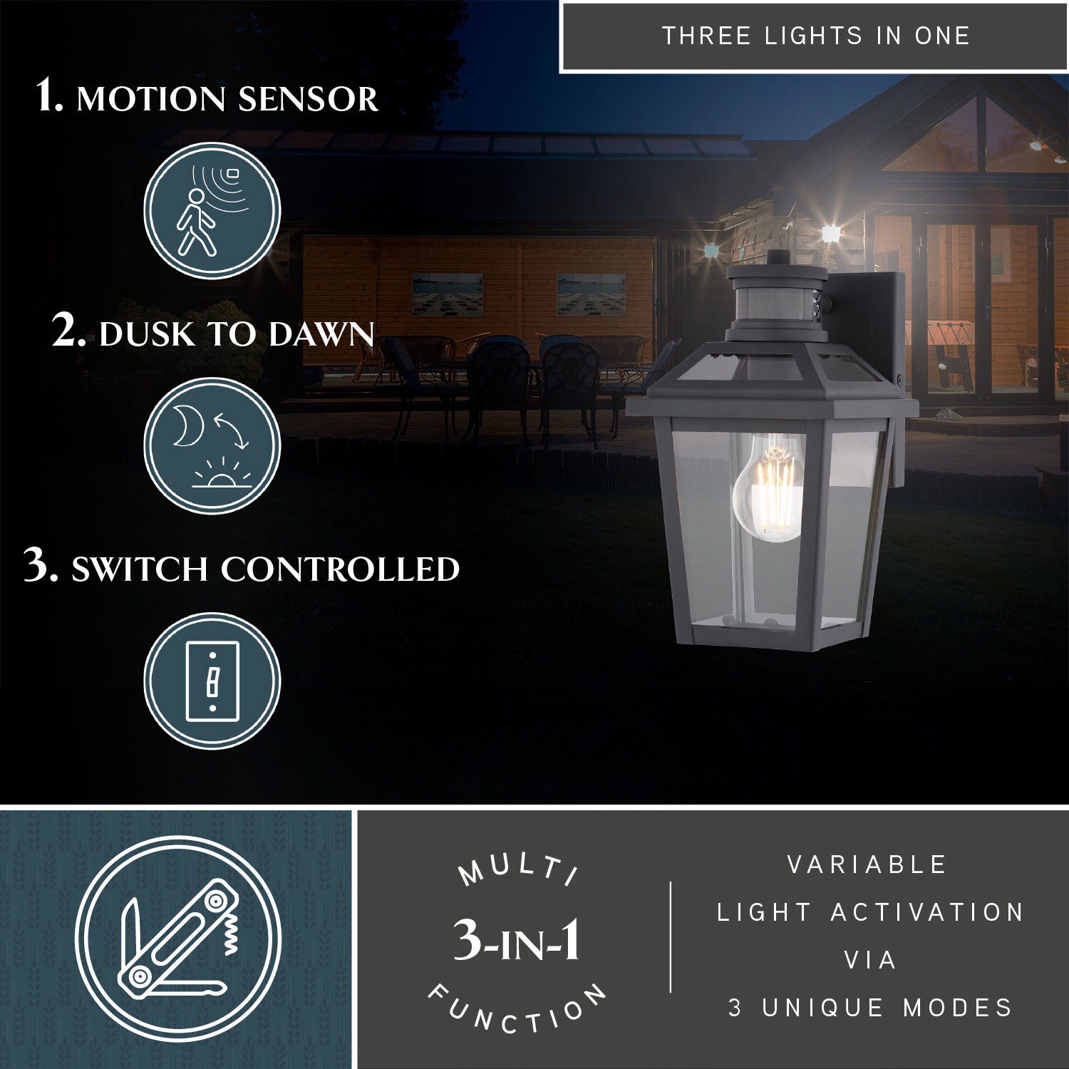 Cascadia T0813 Outdoor-Wall-Lighting - View #2