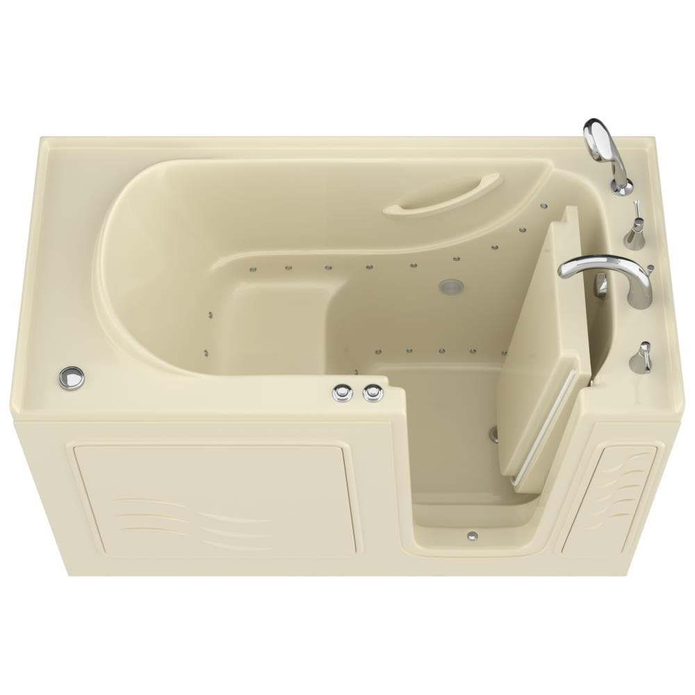 LS SERIES - Swan, Corner Shaped - Acu-Stream Jetted Drop-in Bathtub