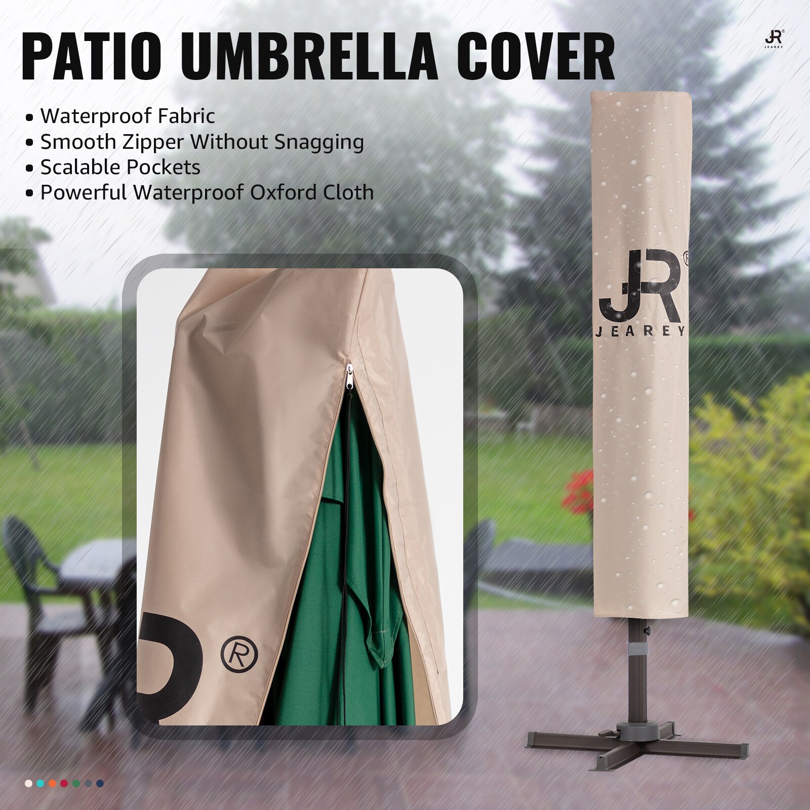 JEAREY JE-10JDP-GRAY Umbrellas-2 - View #9