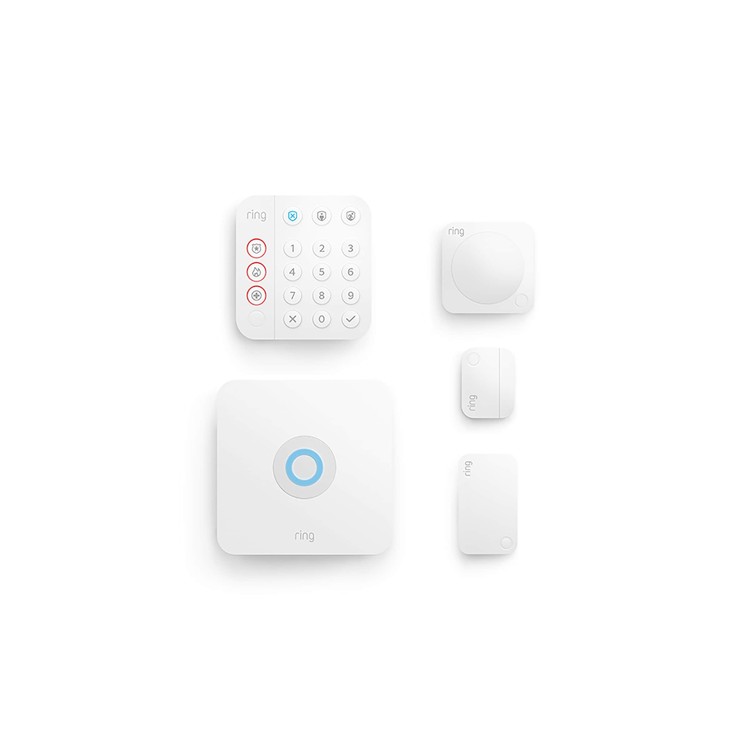 Ring Alarm Wireless Security System, 5 Piece Kit (2nd Gen) in the Home  Security Systems department at