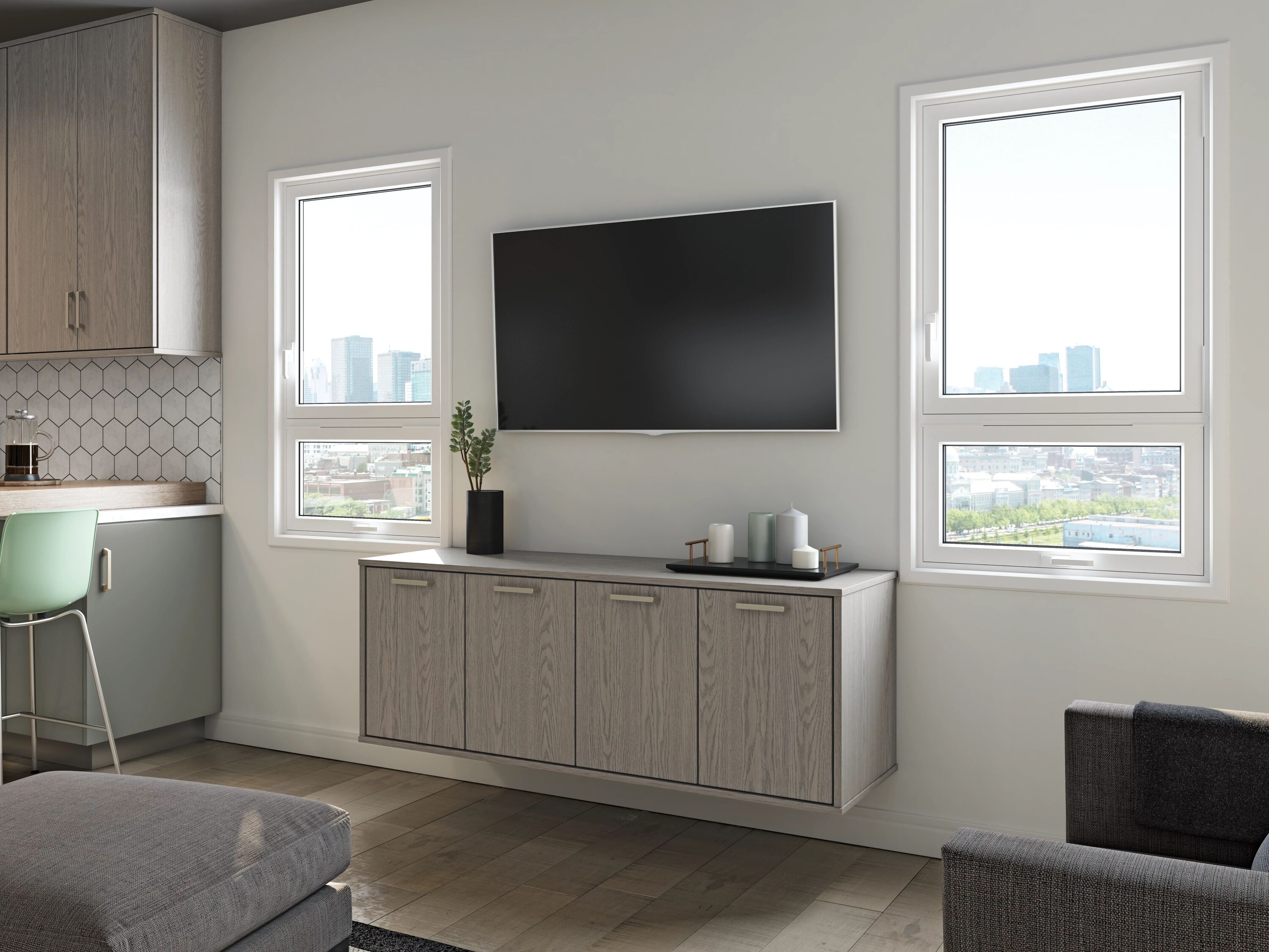 KraftMaid RDCDS,AV3M2,H17M Cabinet-Samples - View #2