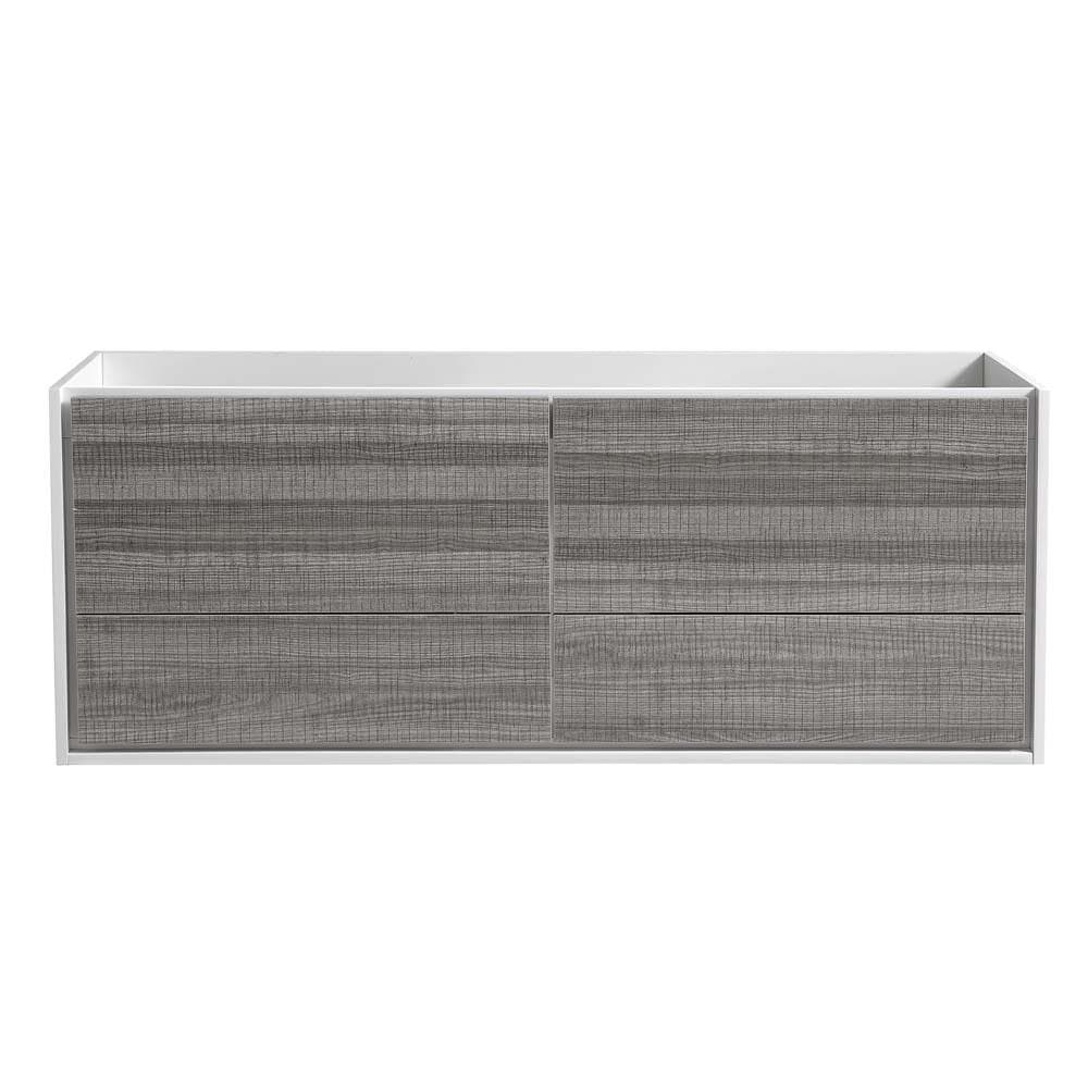 Fresca FCB9260HA-S Catania 60-in Ash Gray Floating