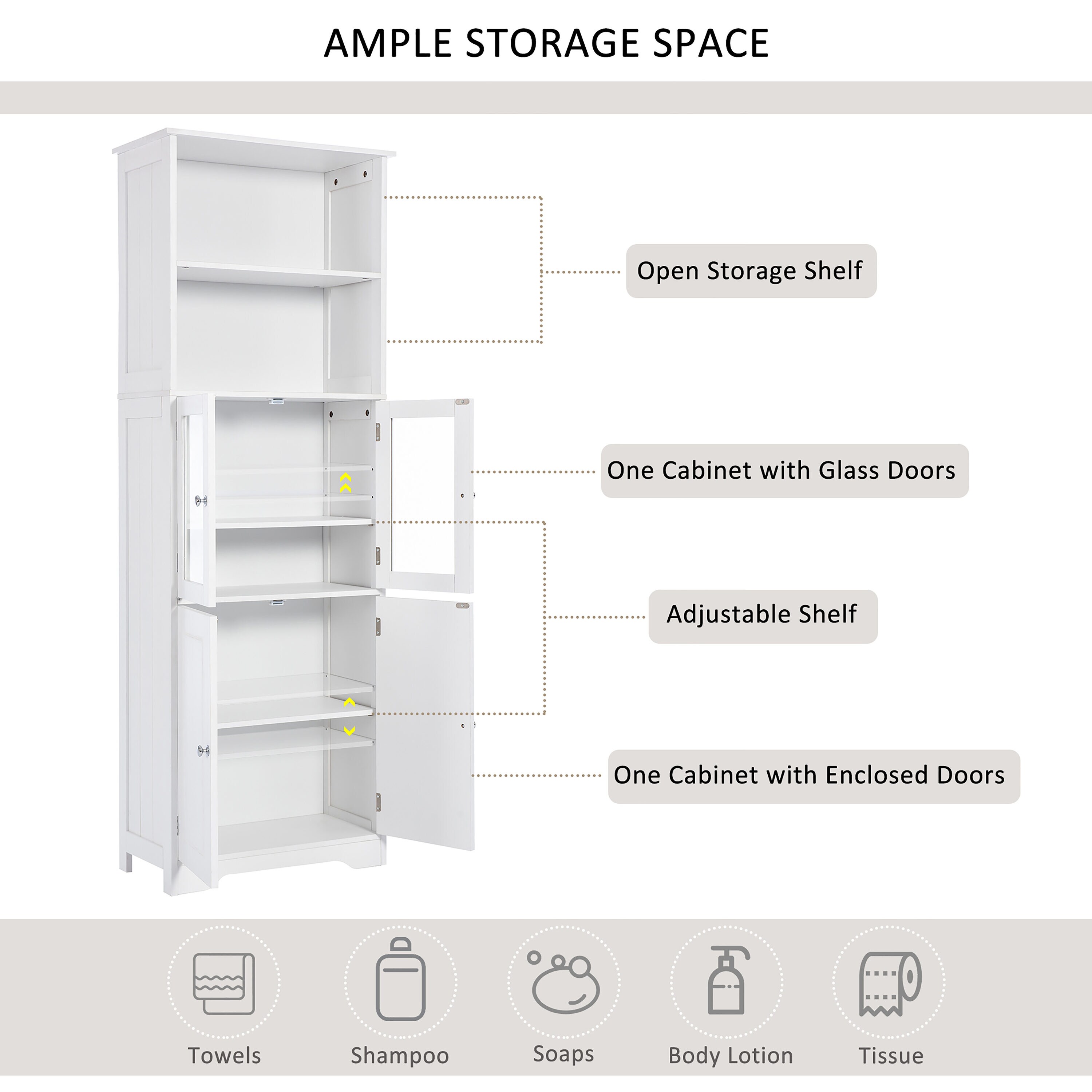 ModernLuxe L-WF295070AAK Gaming-Storage - View #6