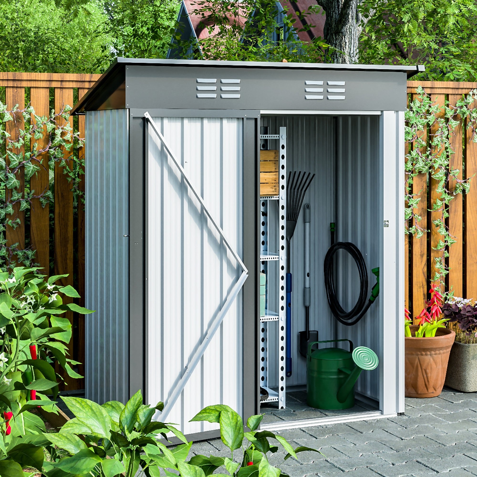 ToolCat BZ-3-115-SN Metal-Storage-Buildings-Sheds - View #2