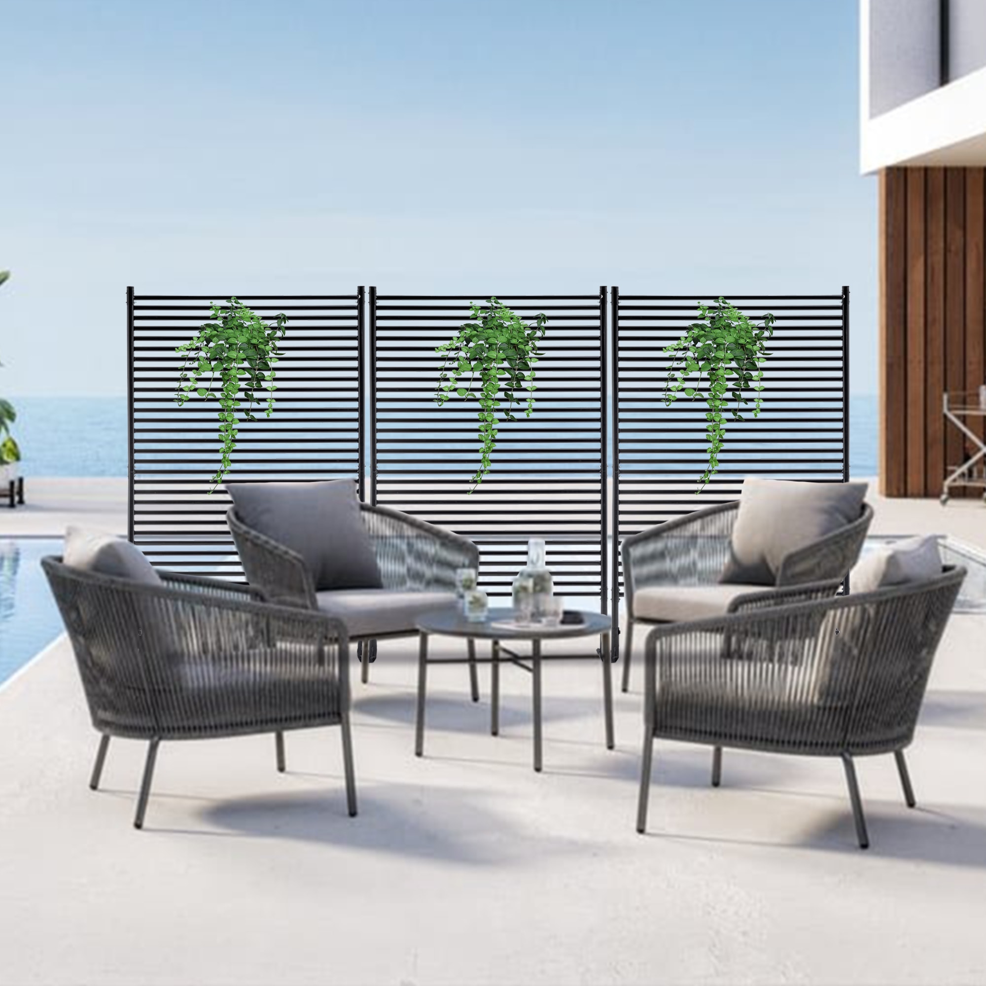 Tatayosi JL-270178 Outdoor-Privacy-Screen - View #5