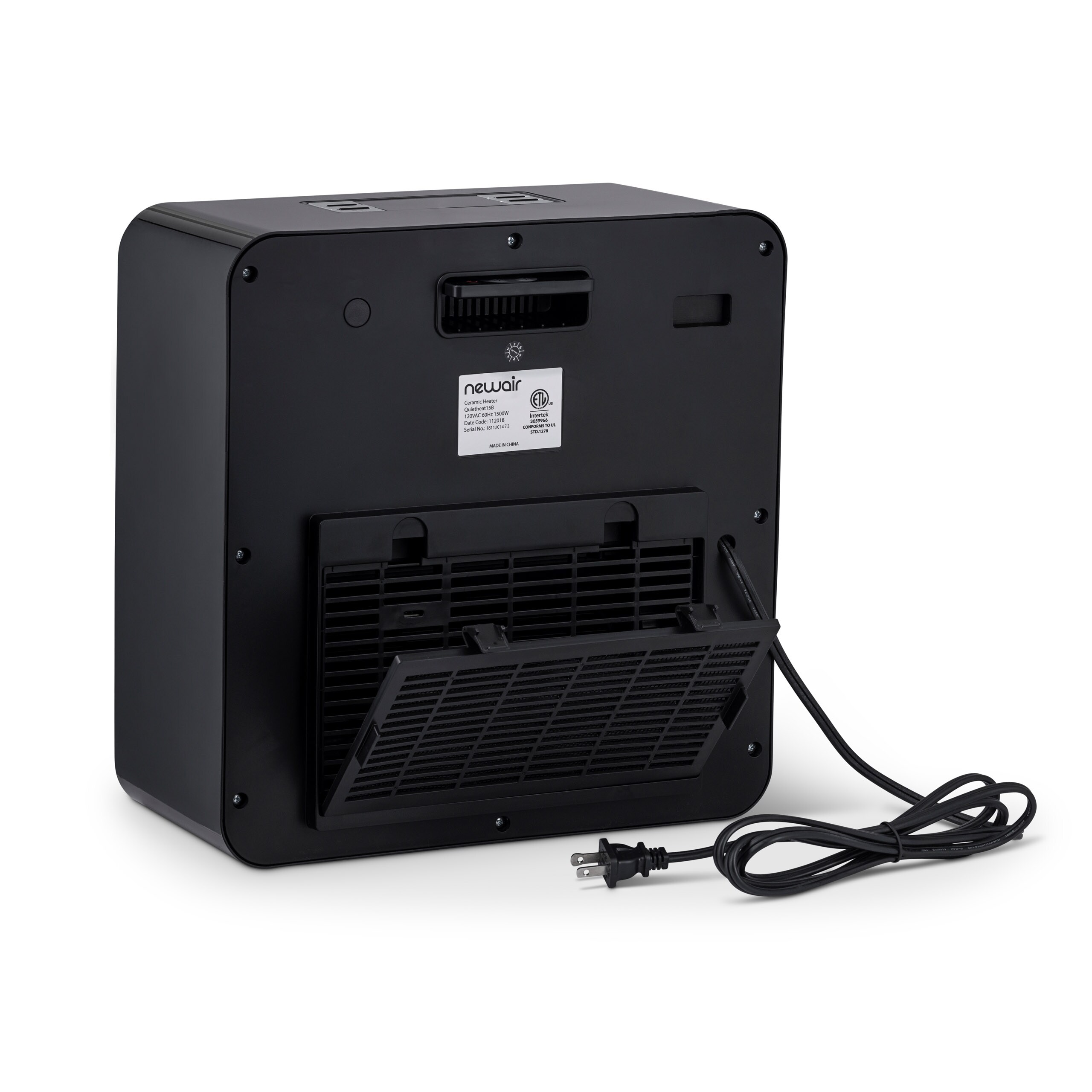NewAir QUIETHEAT15B Portable-Electric-Heat - View #5