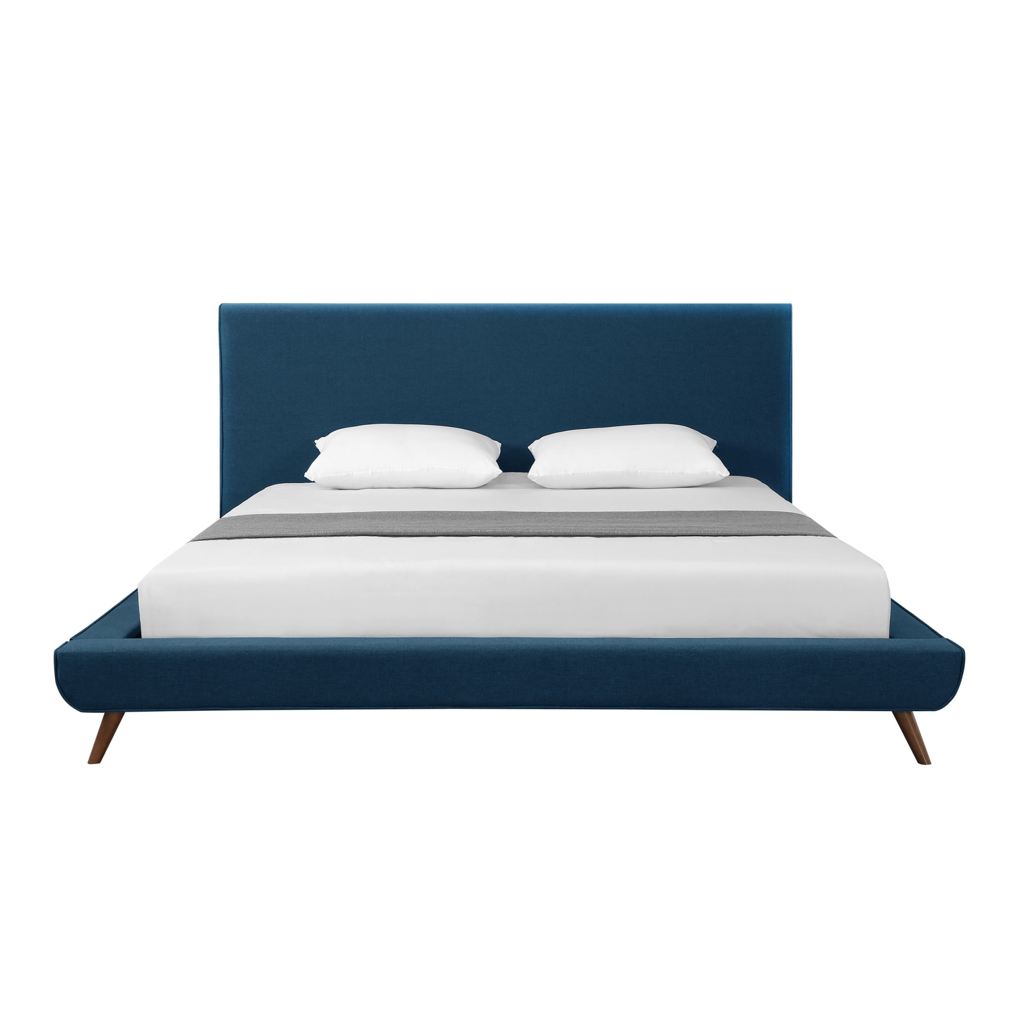 Loft Lyfe LBD142-03DNK-LS Telford Denim King Wood Bed frame Bed