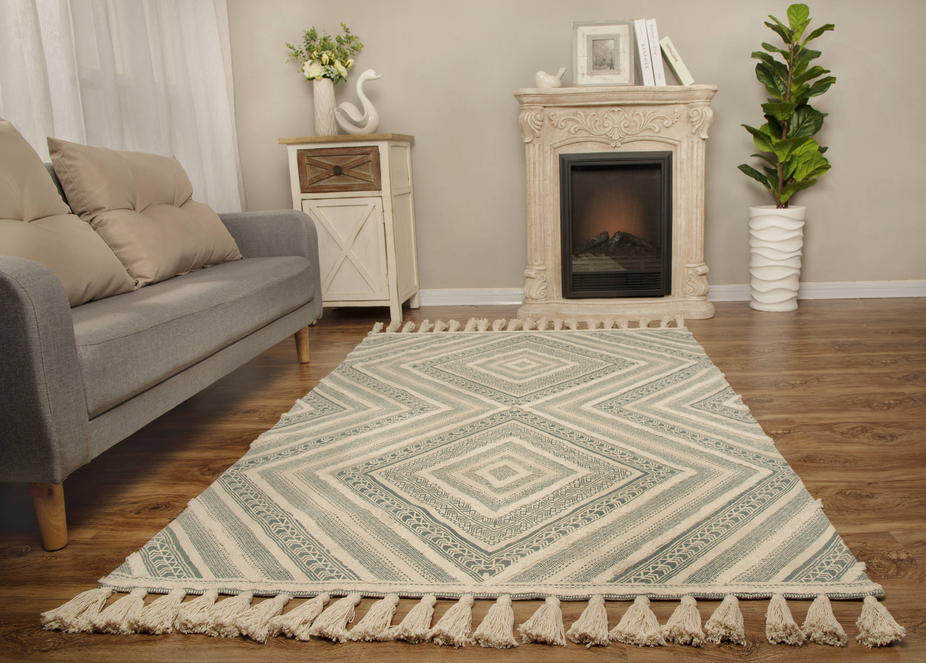 LuxenHome WHTXR648-L rugs - View #3