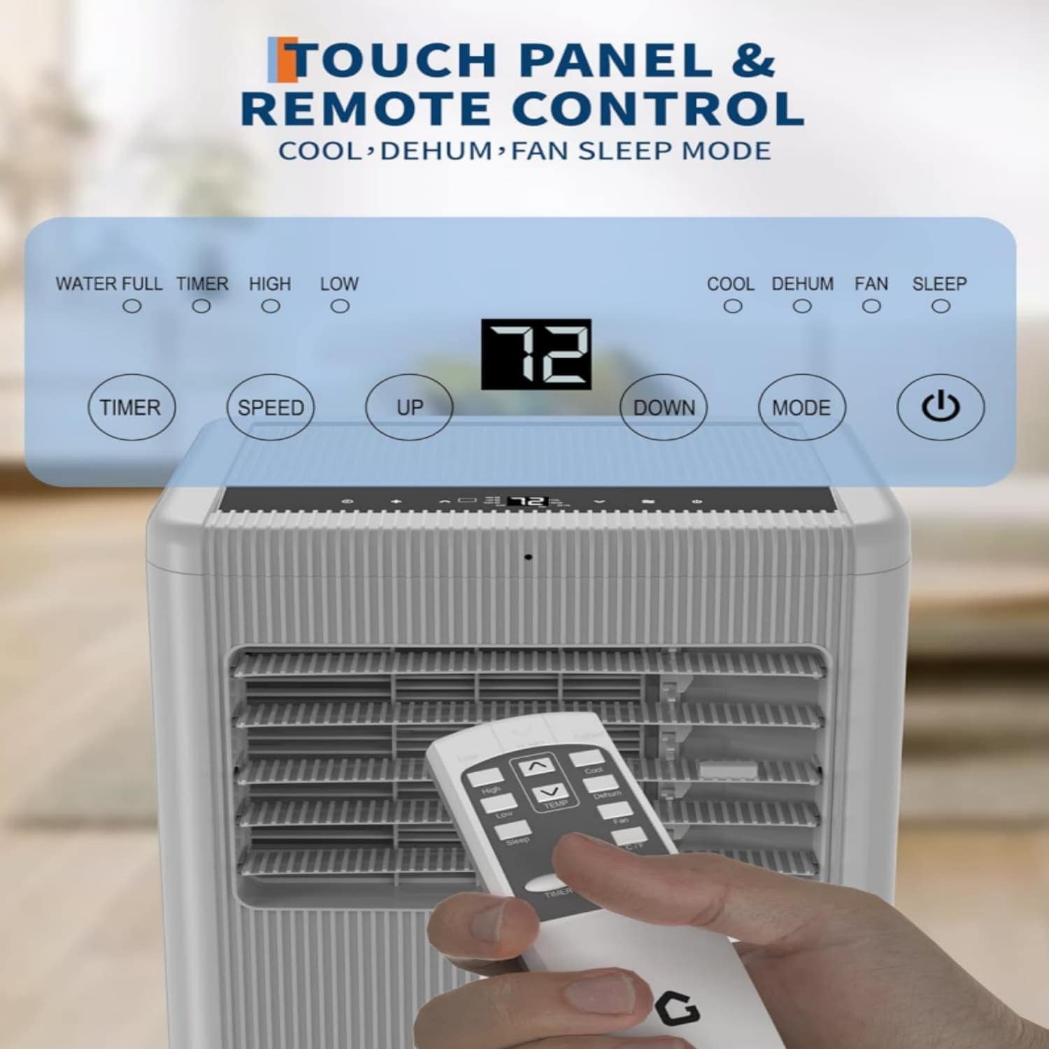 Qeetex 1LSHQQPHK-336RB896 Portable-Air-Conditioners - View #4