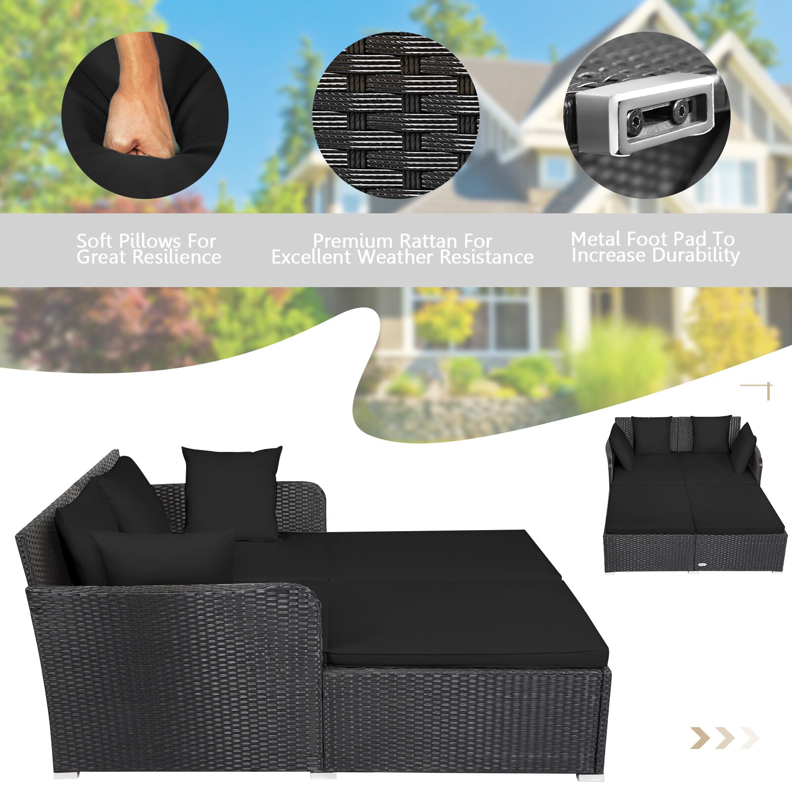 Slickblue D-CO-KD73527WH Patio-Sofas-Daybeds - View #8