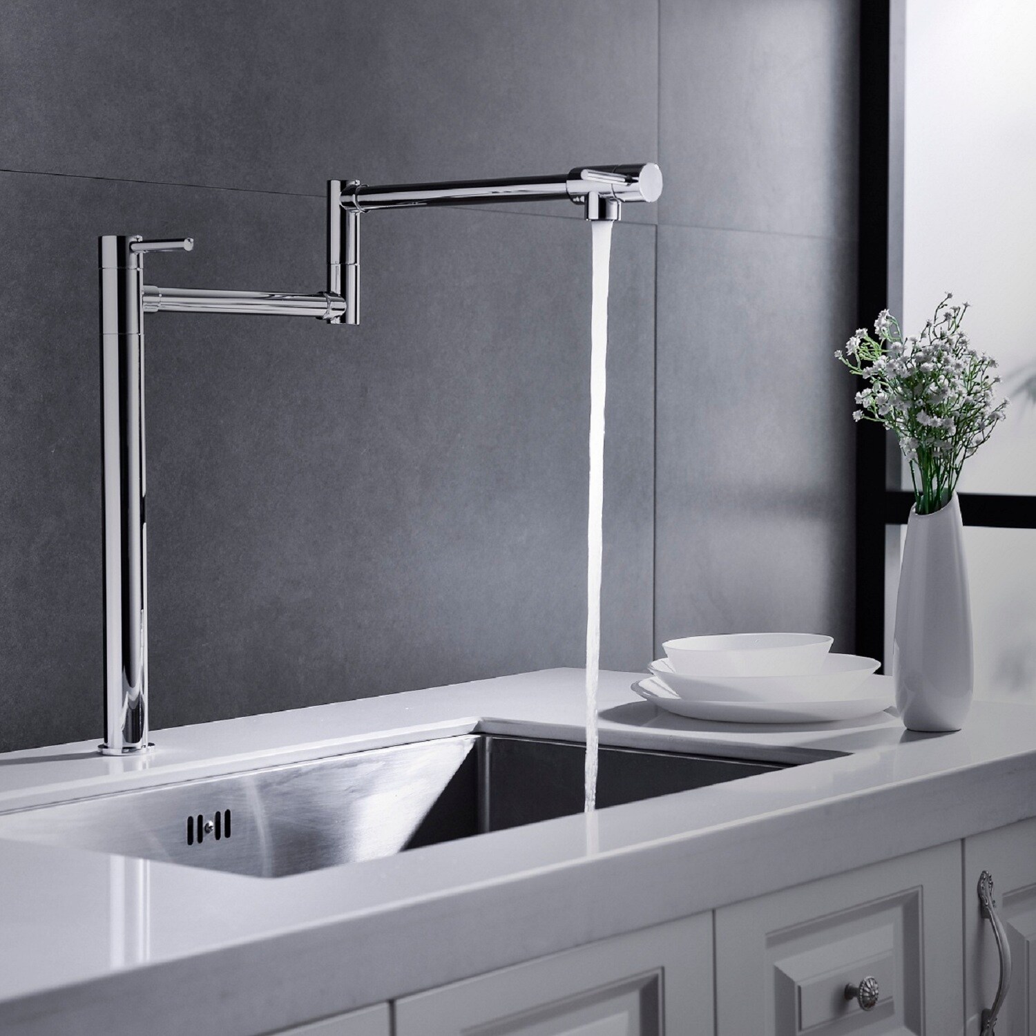 LOVMOR SF-J-TH8020CH Kitchen-Faucets - View #5