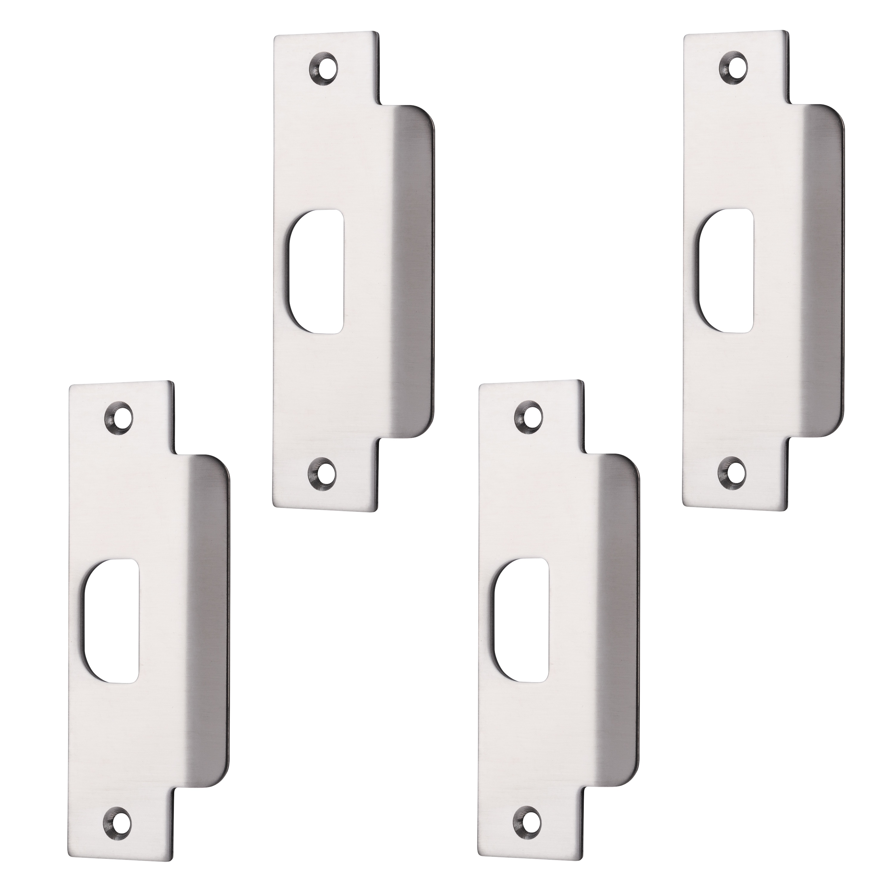 BRINKS COMMERCIAL 1-3/4-in W x 4-7/8-in L Satin Commercial 4 -Pack #BC41088