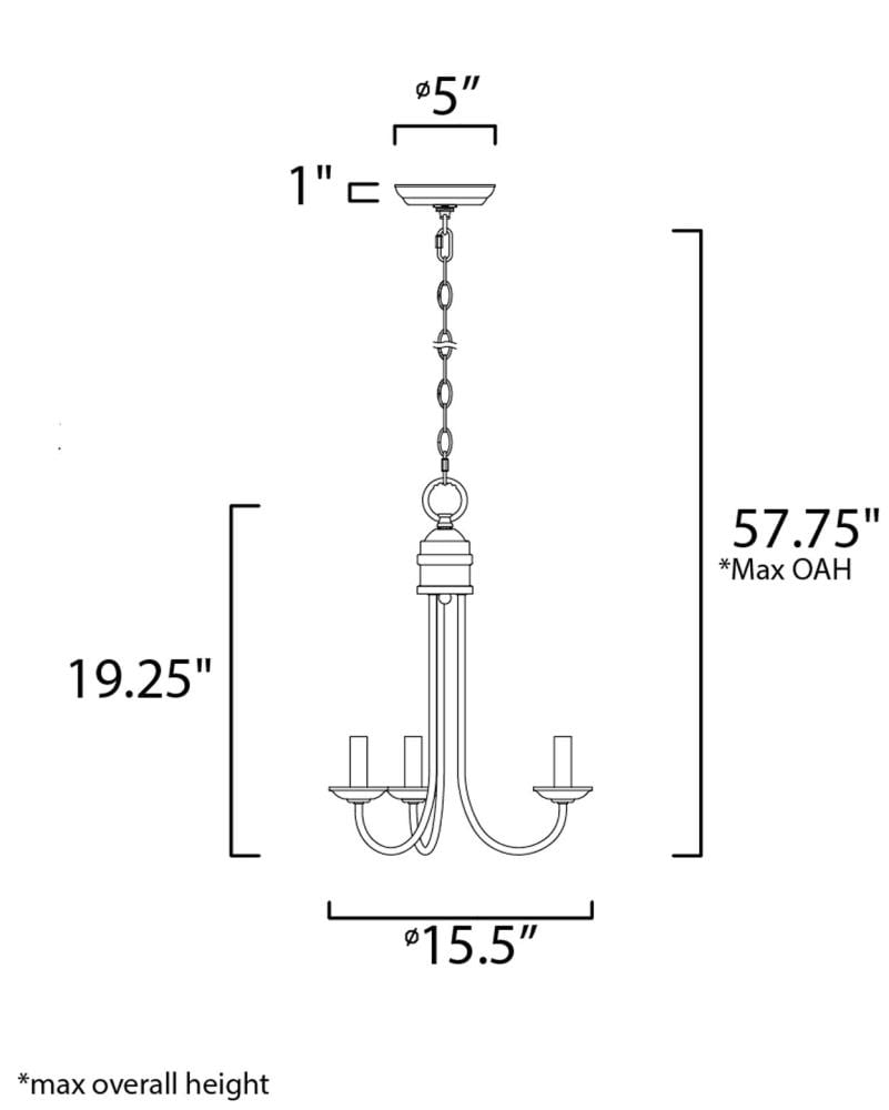 Maxim Lighting 10343OI b090015 - View #5