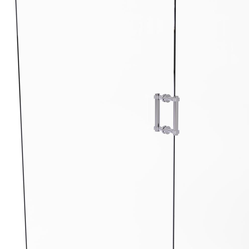 Allied Brass 404G-6BB-PC Polished chrome 6-Inches Hinged shower door Handle