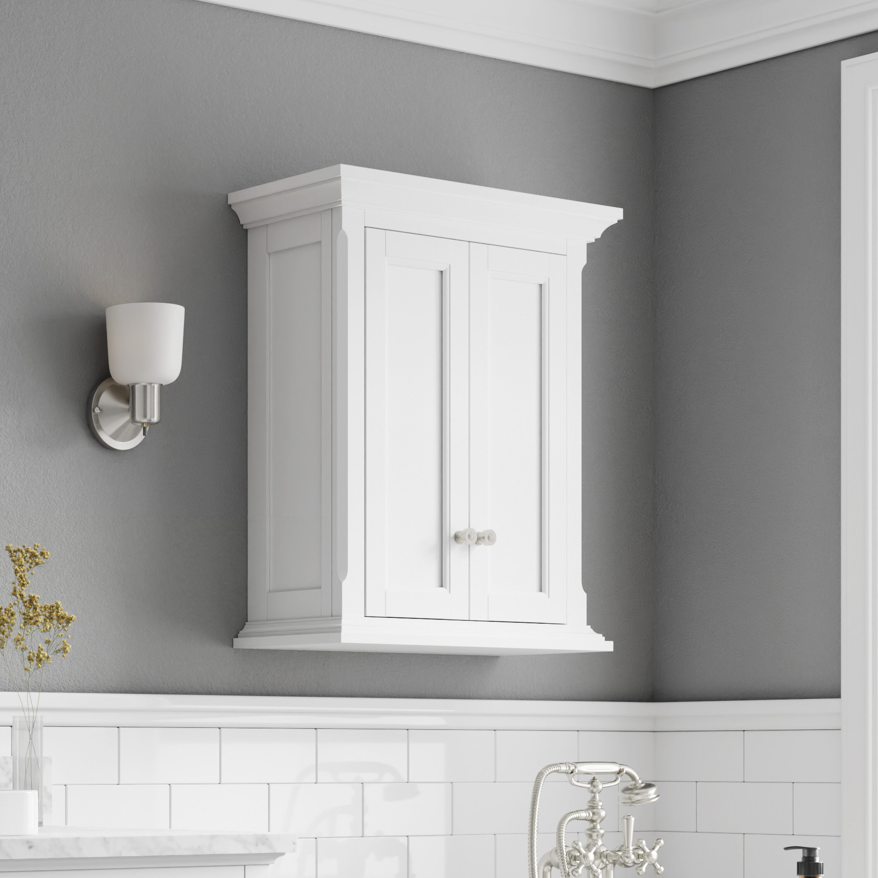 allen + roth 2026WC-24-201 Bathroom-Wall-Cabinets - View #2