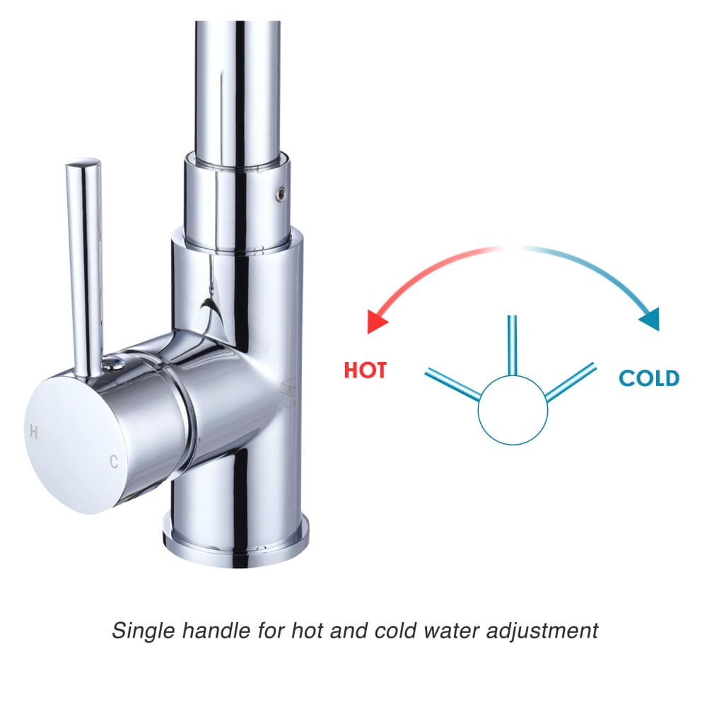 Aquaterior 81FAU006-M188-CHR-LO Kitchen-Faucets - View #4