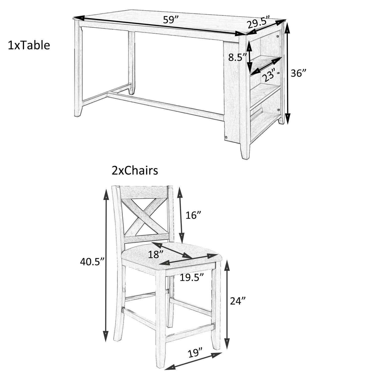Streamdale Furniture SP011135AAK Dining-Sets - View #5
