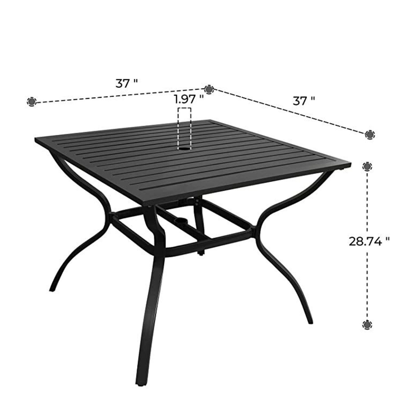 Maocao Hoom MZHAERKU Patio-Tables - View #4