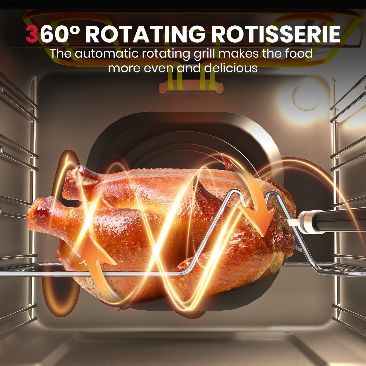 GASLAND ES611TB Swall-Elec-Oven - View #2