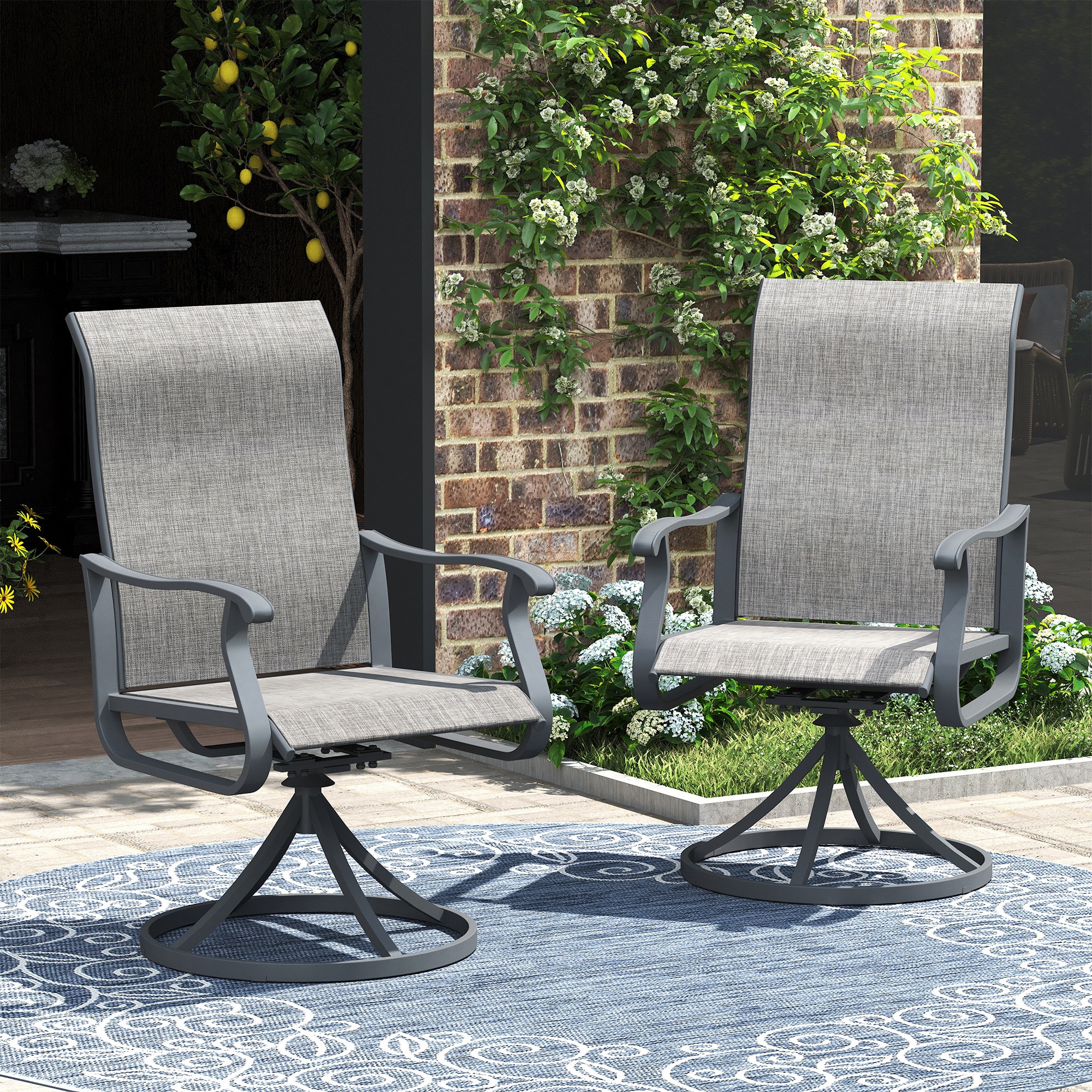 Damerin Z0107F Patio-Chairs - View #2