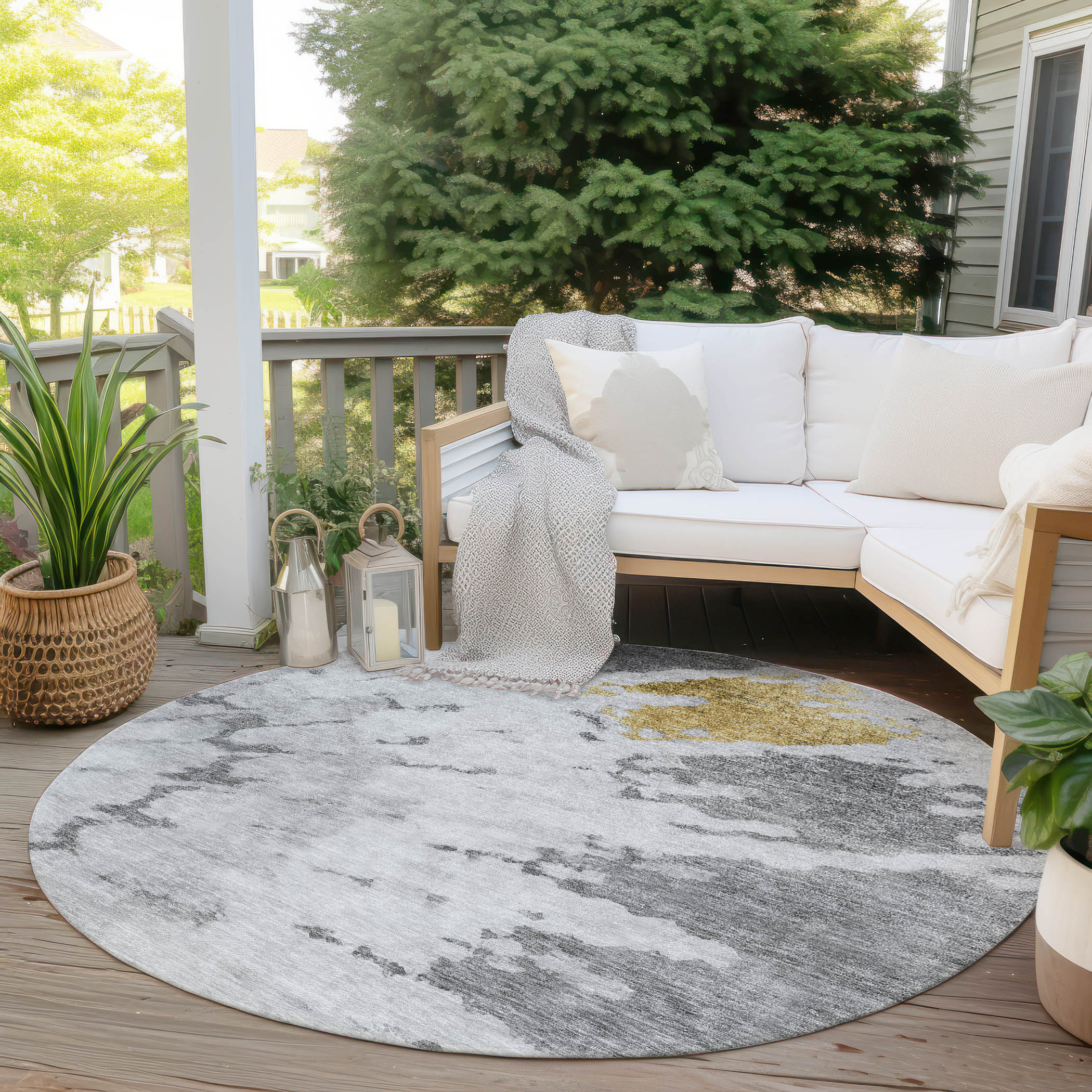 Addison Rugs ACN614GY8RO rugs - View #6