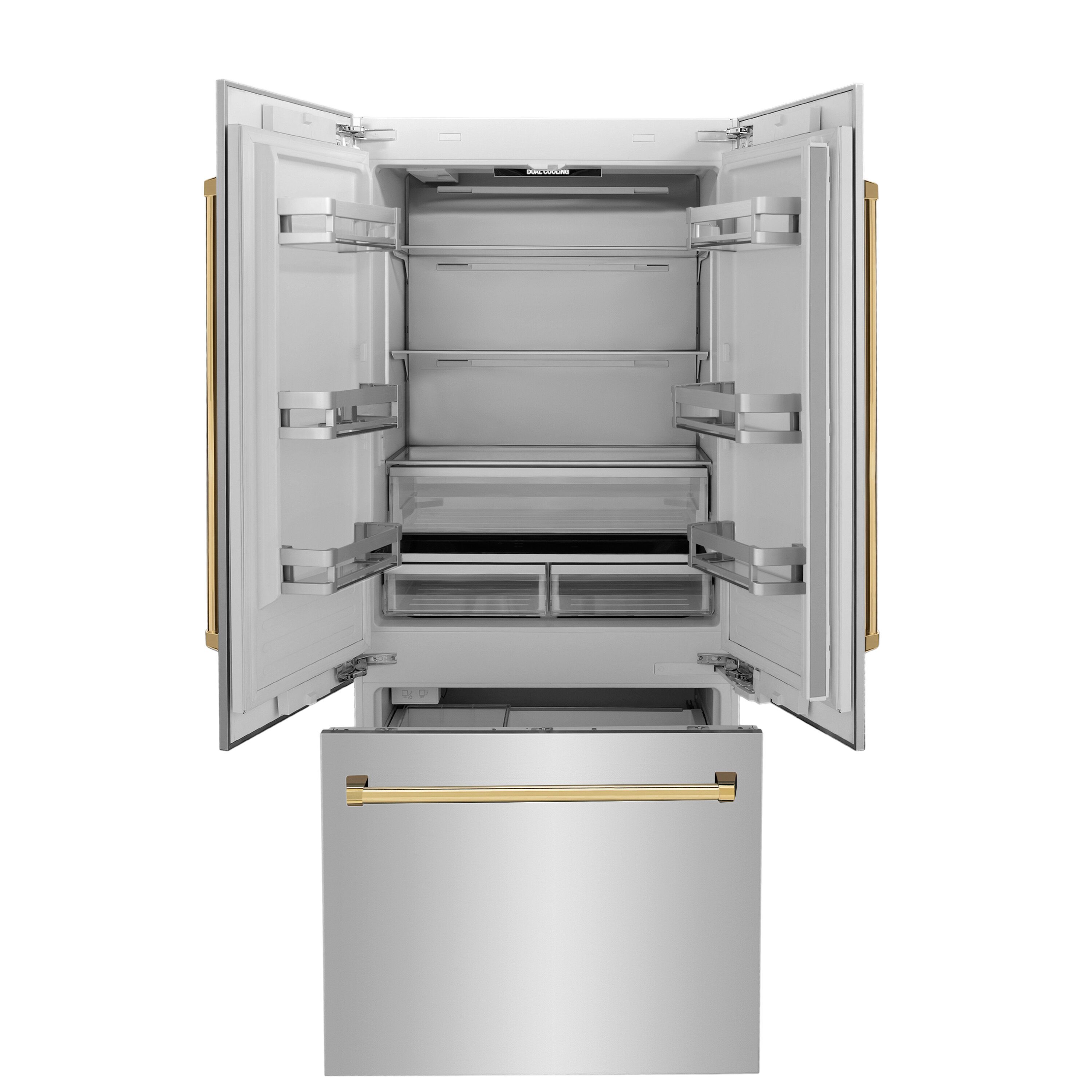 ZLINE KITCHEN & BATH RBIVZ-304-36-G French-Door-Refrigerators - View #4