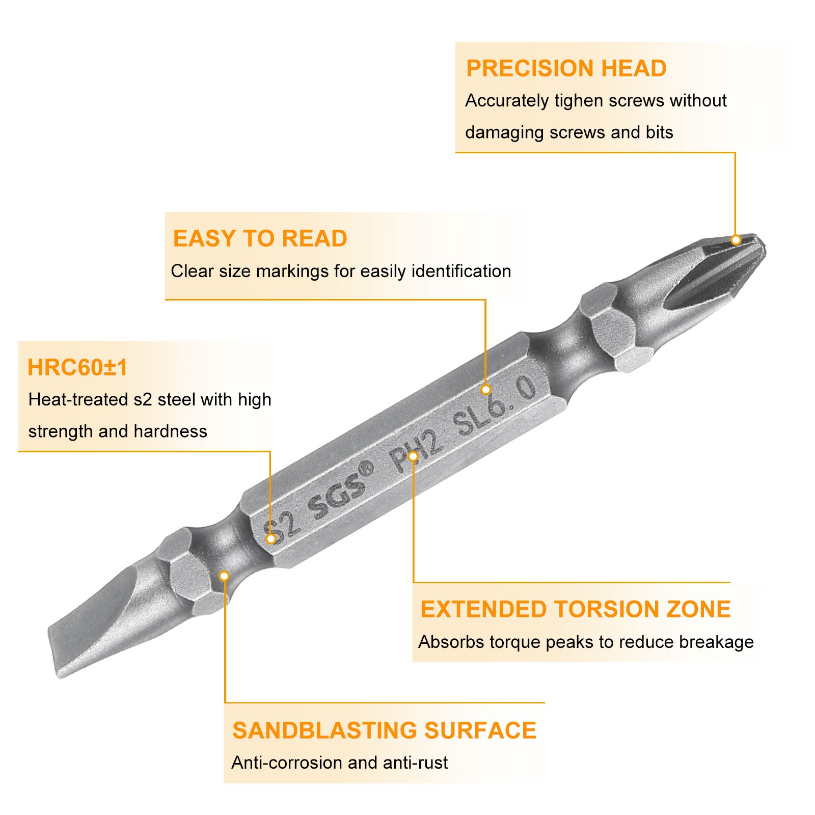 Harfington S26030900UX3091 screwdrivingbits - View #5
