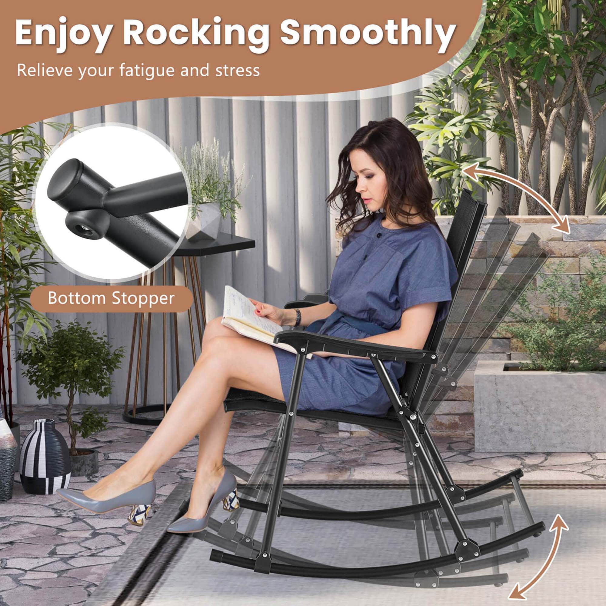 Costway HCST05405 Patio-Chairs - View #5